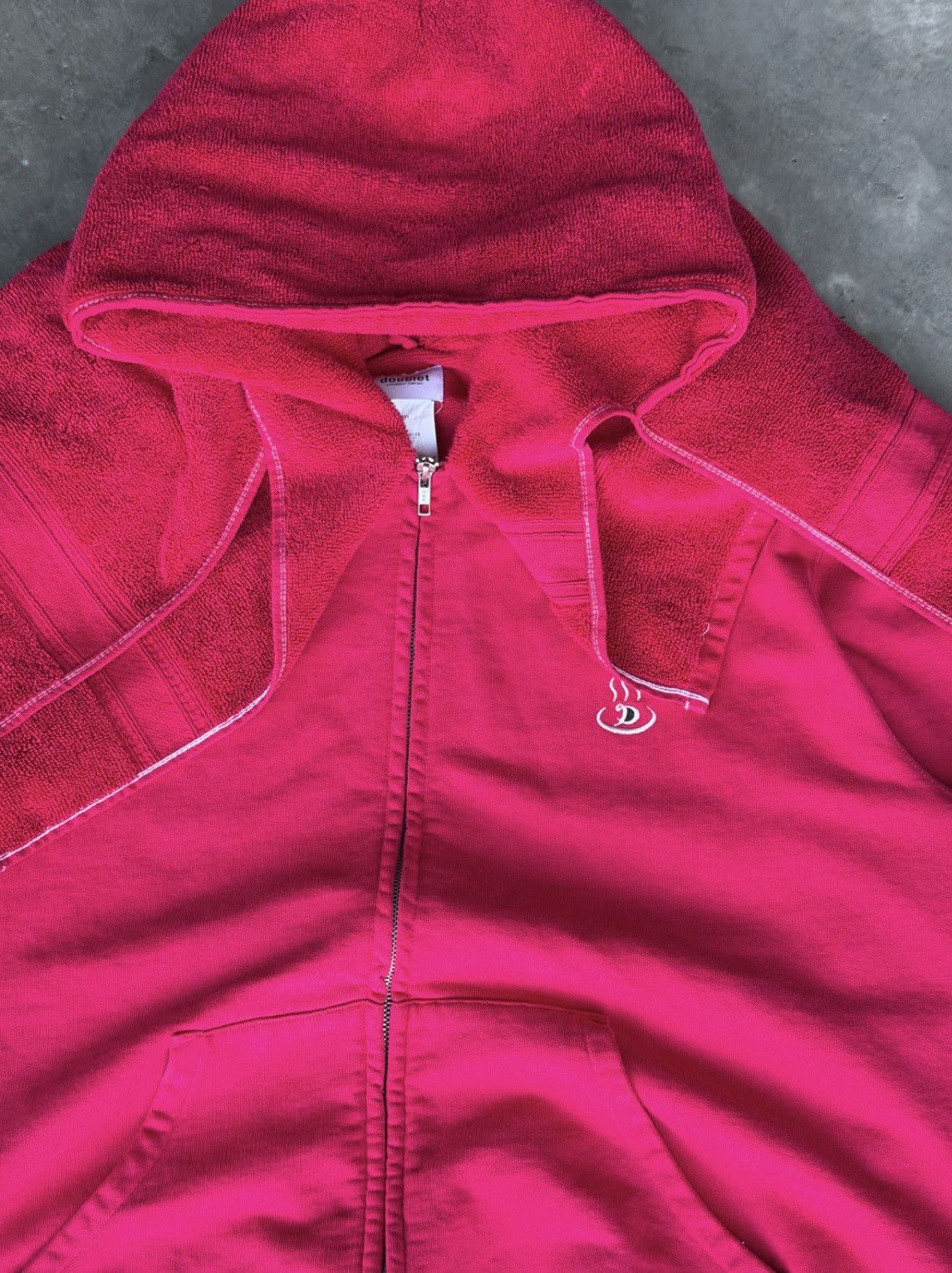Doublet Doublet Onsen Towel Hoodie zip up Size US XL / EU 56 / 4 - 2 Thumbnail