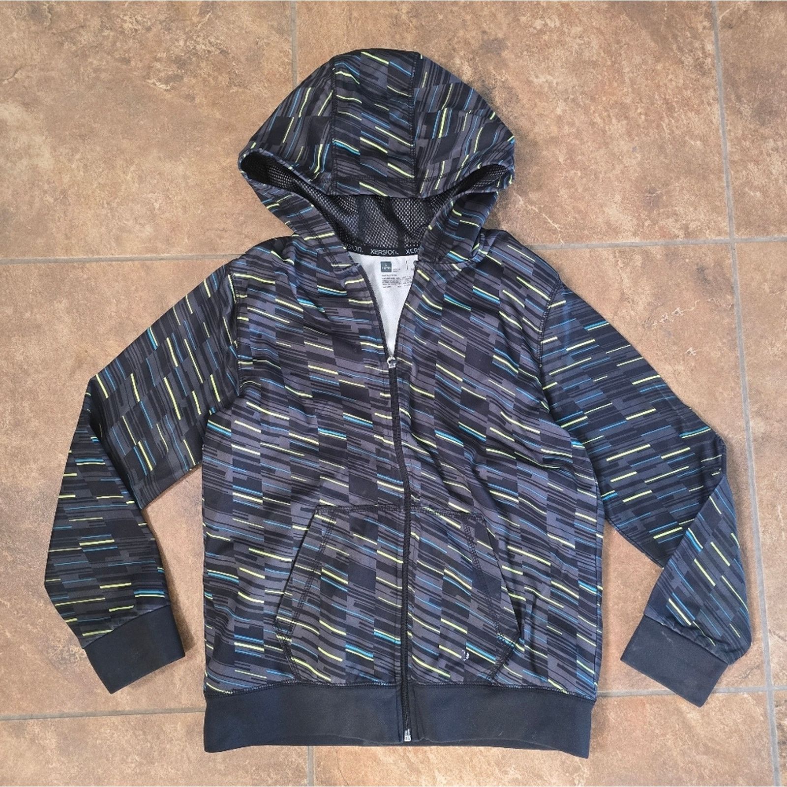 Other Multicolored Design | XERSION | Athletic Zip Up Size L / US 10 / IT 46 - 1 Thumbnail