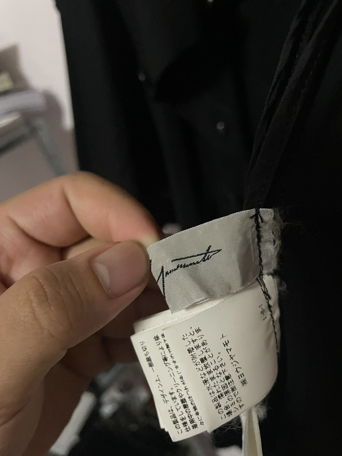 Yohji Yamamoto Yohji yamamoto fw18 asymmetrical long shirt Size US L / EU 52-54 / 3 - 10 Thumbnail