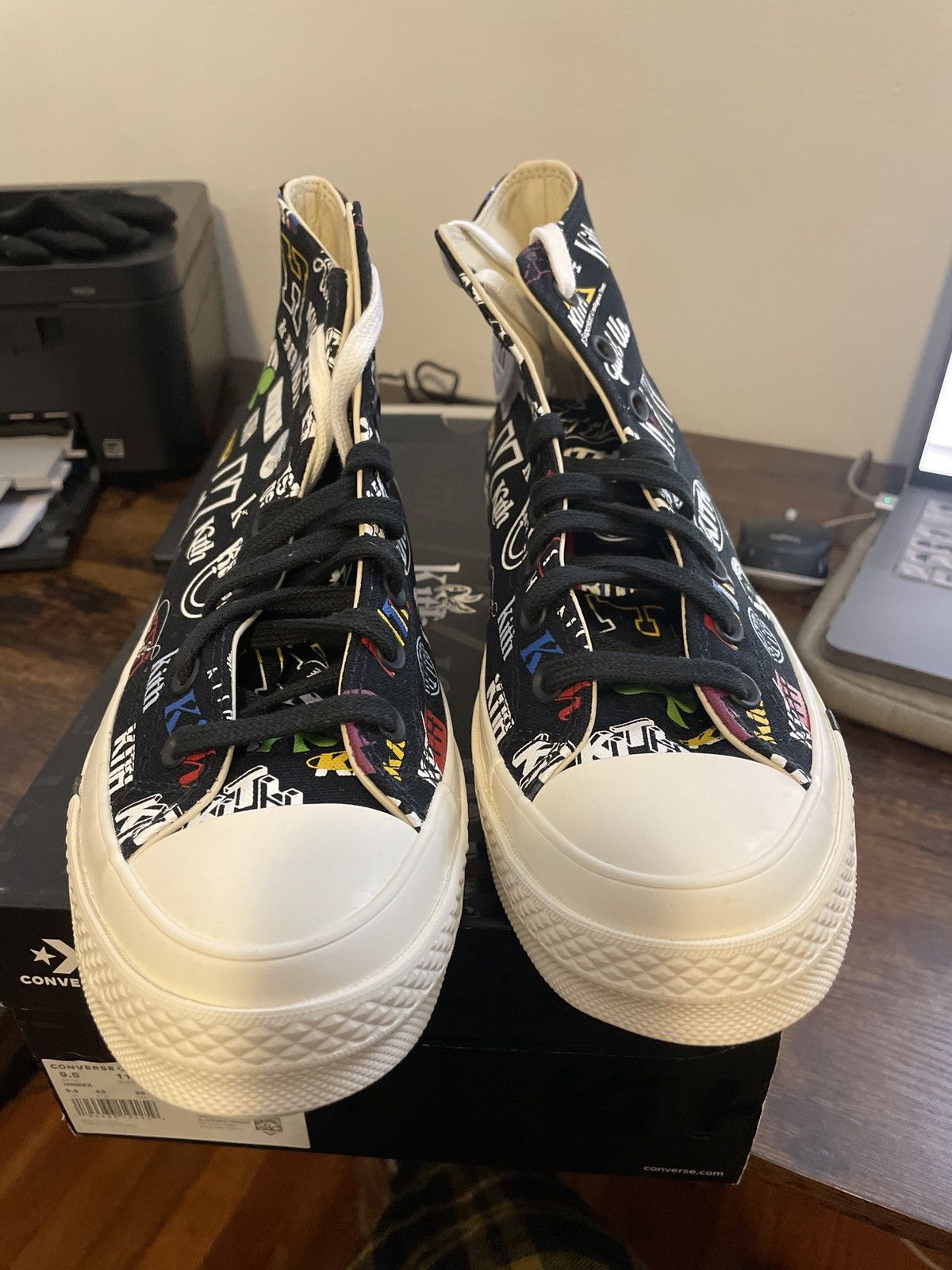Kith x Converse Chuck Taylor All Star 70 Hi 10 Year Anni Blk