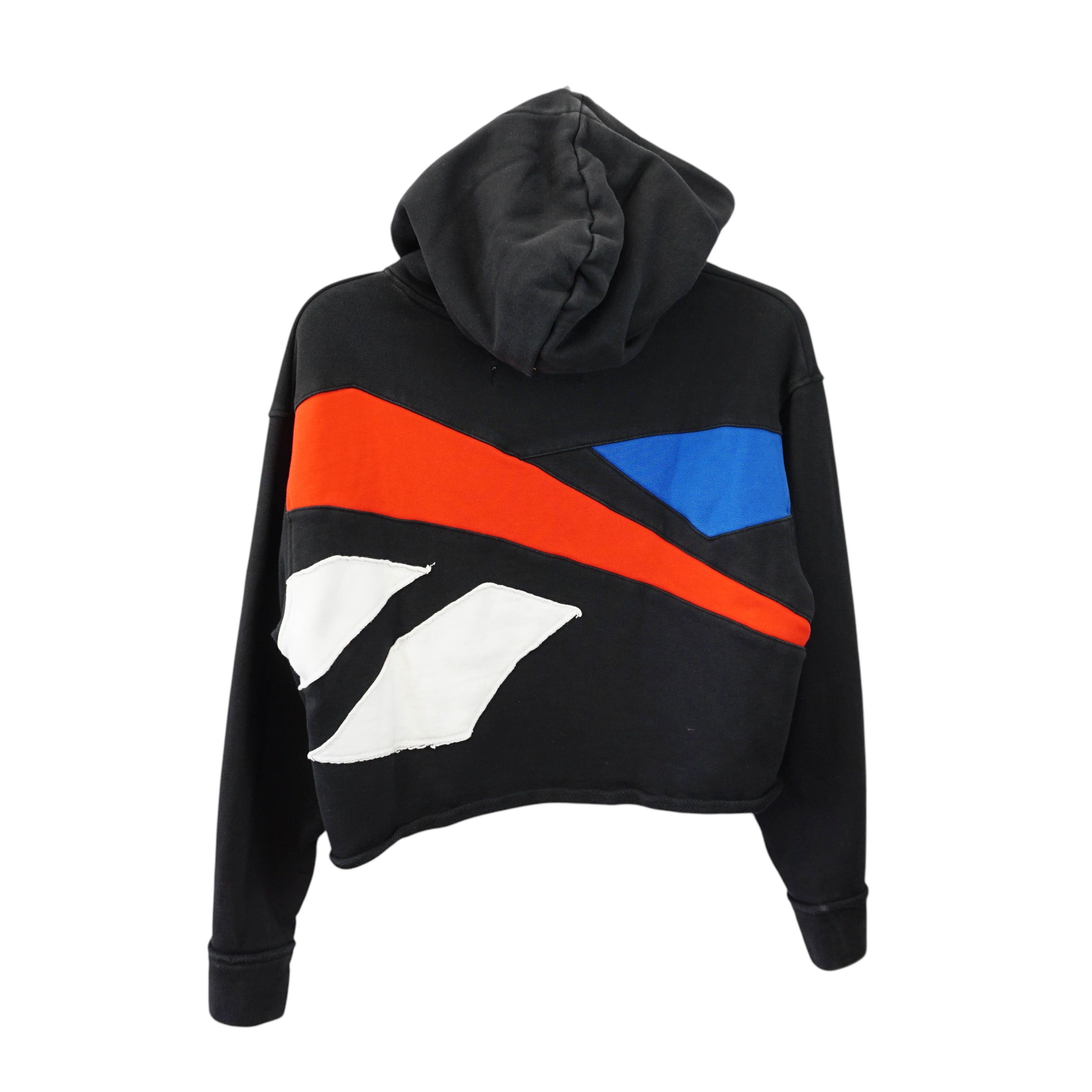 Reebok Archive Sportswear Crop-Top Hoodie Size M / US 6-8 / IT 42-44 - 3 Thumbnail