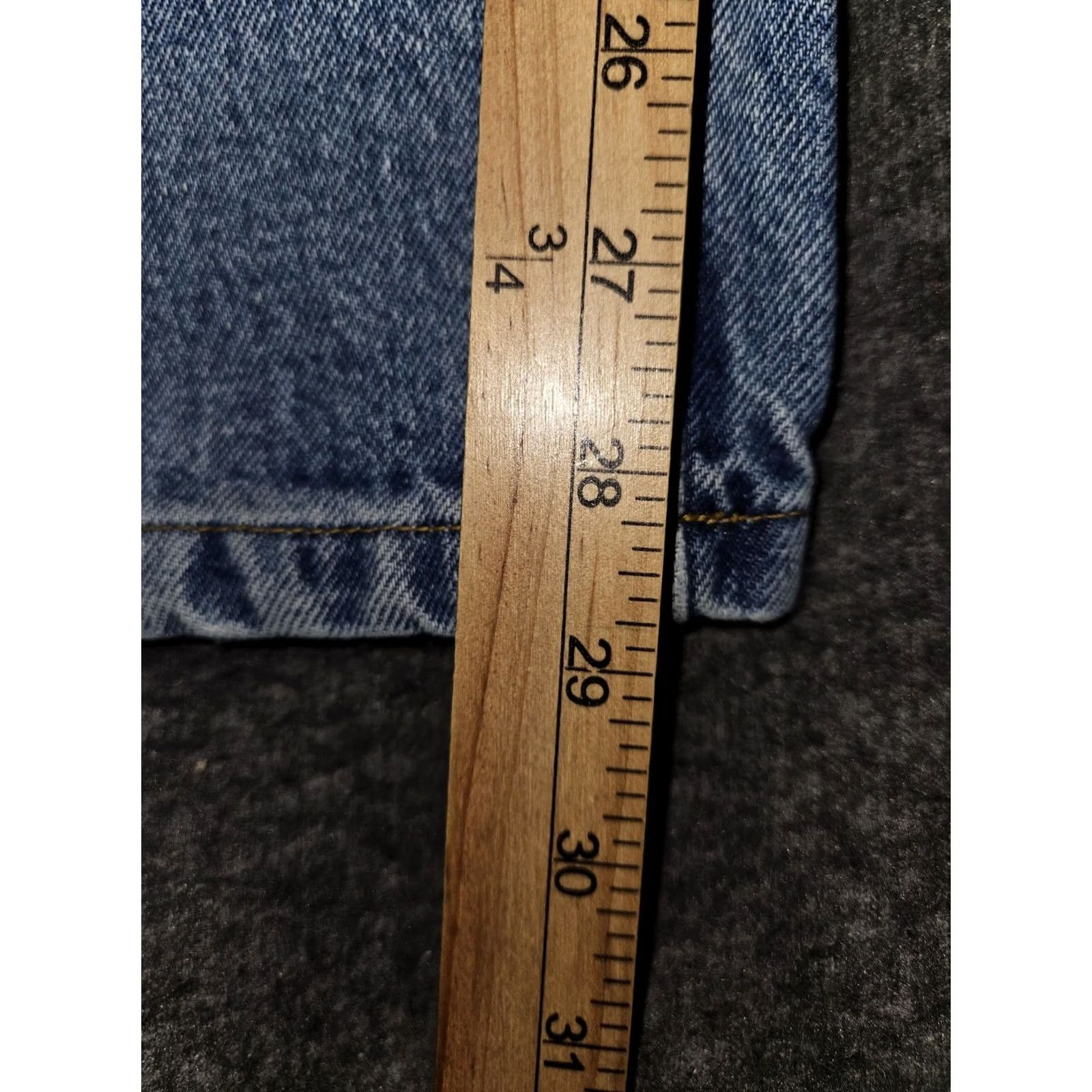 CO Lauren Jeans Co Ralph Lauren Jeans Womens 12 Blue High Rise Tapered Denim Jeans Size 34" / US 12 / IT 48 - 5 Thumbnail