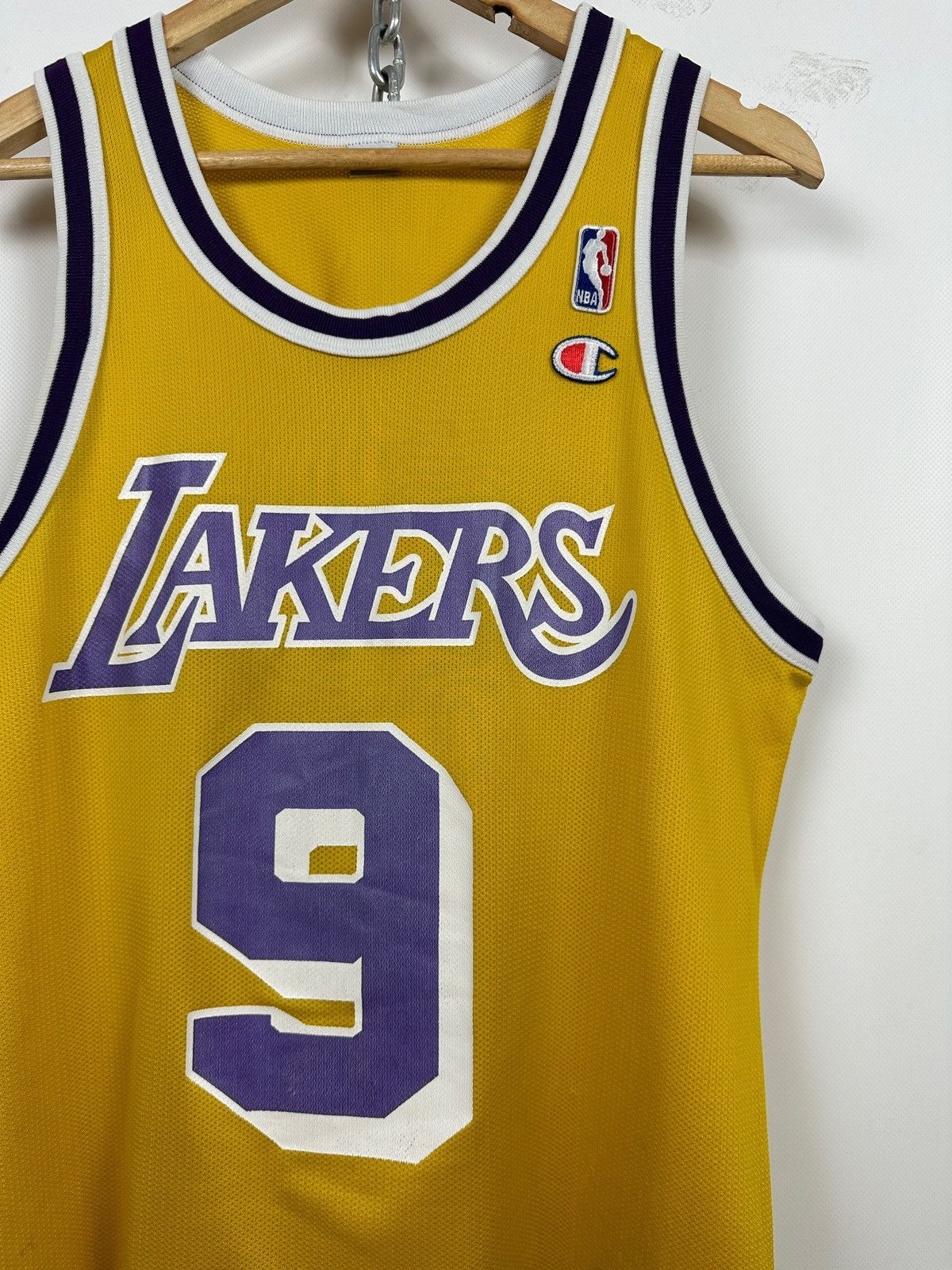 Champion Vintage Los Angeles Lakers Champion Van Exel #9 Jersey Size US S / EU 44-46 / 1 - 6 Thumbnail