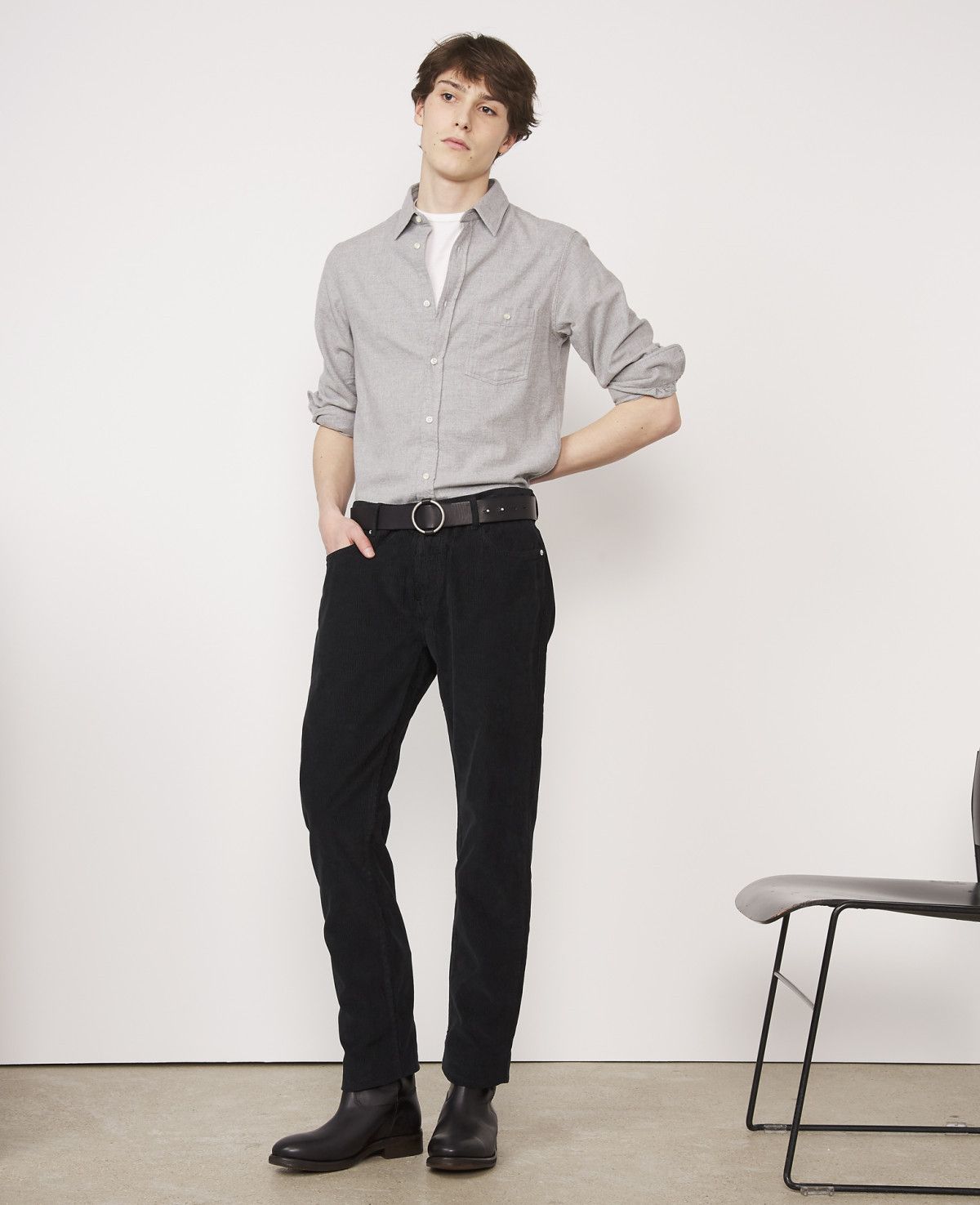 Officine Generale Coveted Rare $300 OFFICINE GENERALE Leather Belt Size ONE SIZE - 4 Thumbnail