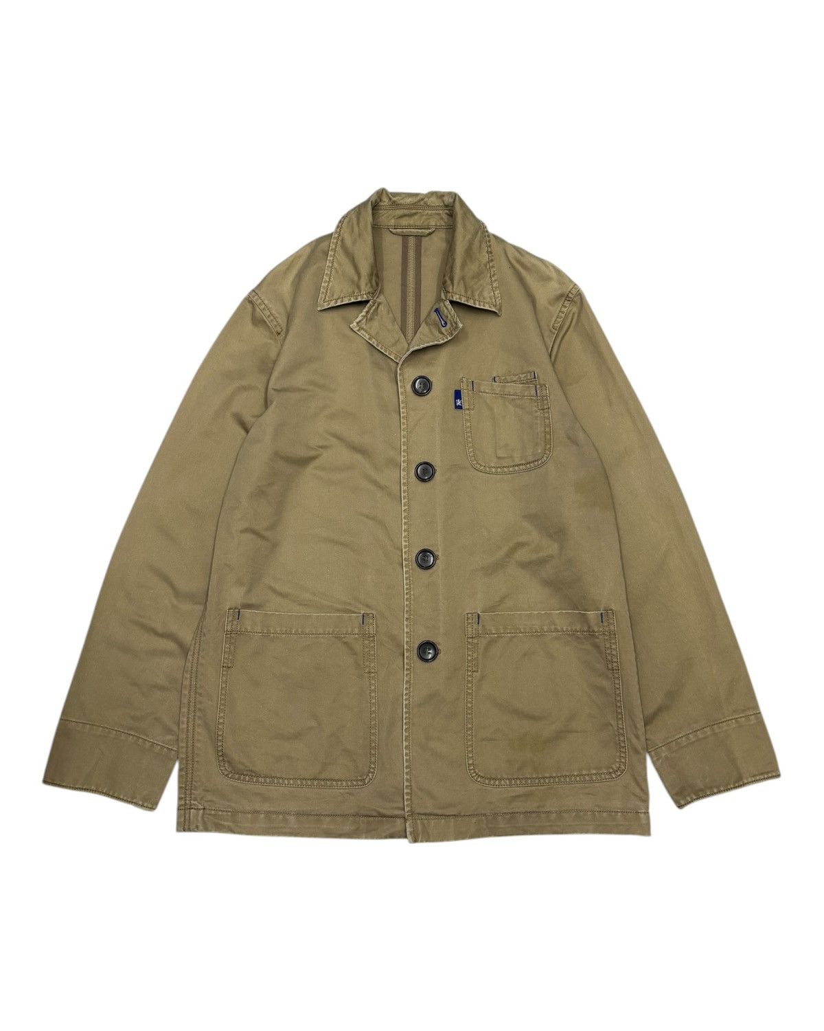 If Six Was Nine × Le Grande Bleu (L.G.B.) × R.Newbold 🔥R.NEWBOLD BUTTON CHORE JACKET LIKE VISVIM Size US M / EU 48-50 / 2 - 1 Thumbnail