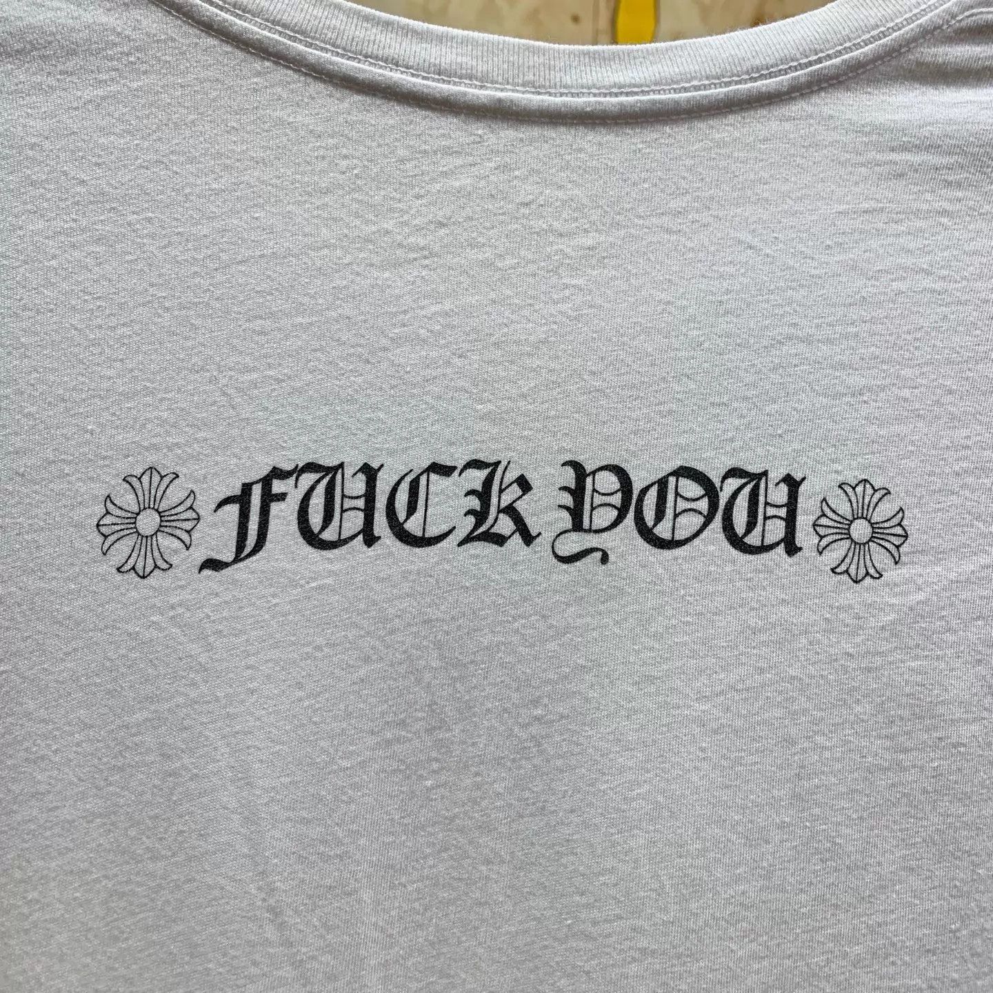 Chrome Hearts Chrome Hearts LS Tee Tbar & Back Dirty Words Size US M / EU 48-50 / 2 - 7 Thumbnail