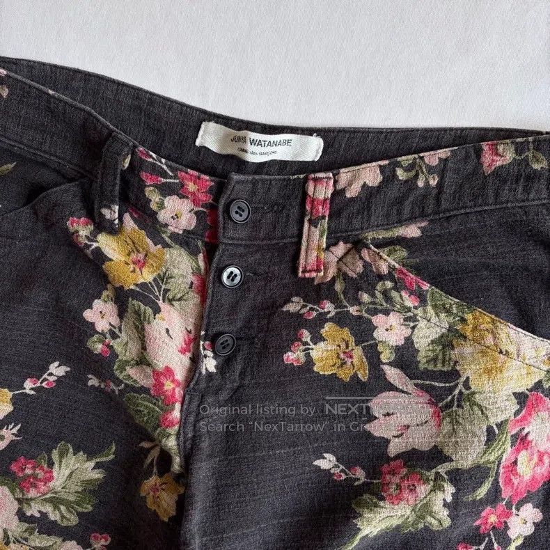 Junya Watanabe Junya Watanabe size M Globe Trousers, Black Size 25" / US 0 / IT 36 - 4 Thumbnail