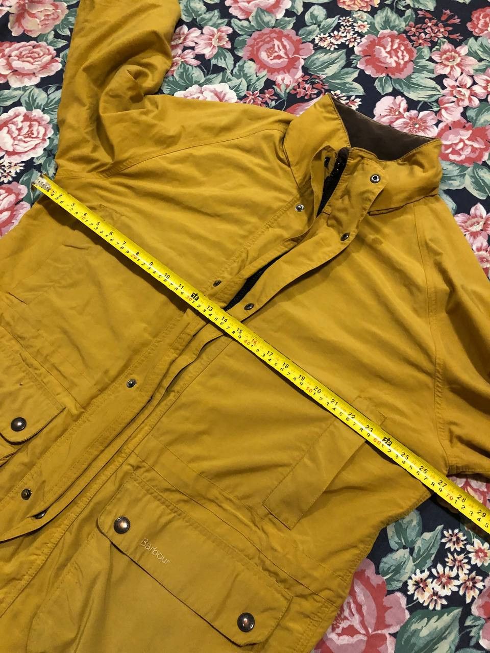 Barbour yellow Barbour jacket Y2K logo vintage luxury Streetwear Size US XL / EU 56 / 4 - 12 Thumbnail