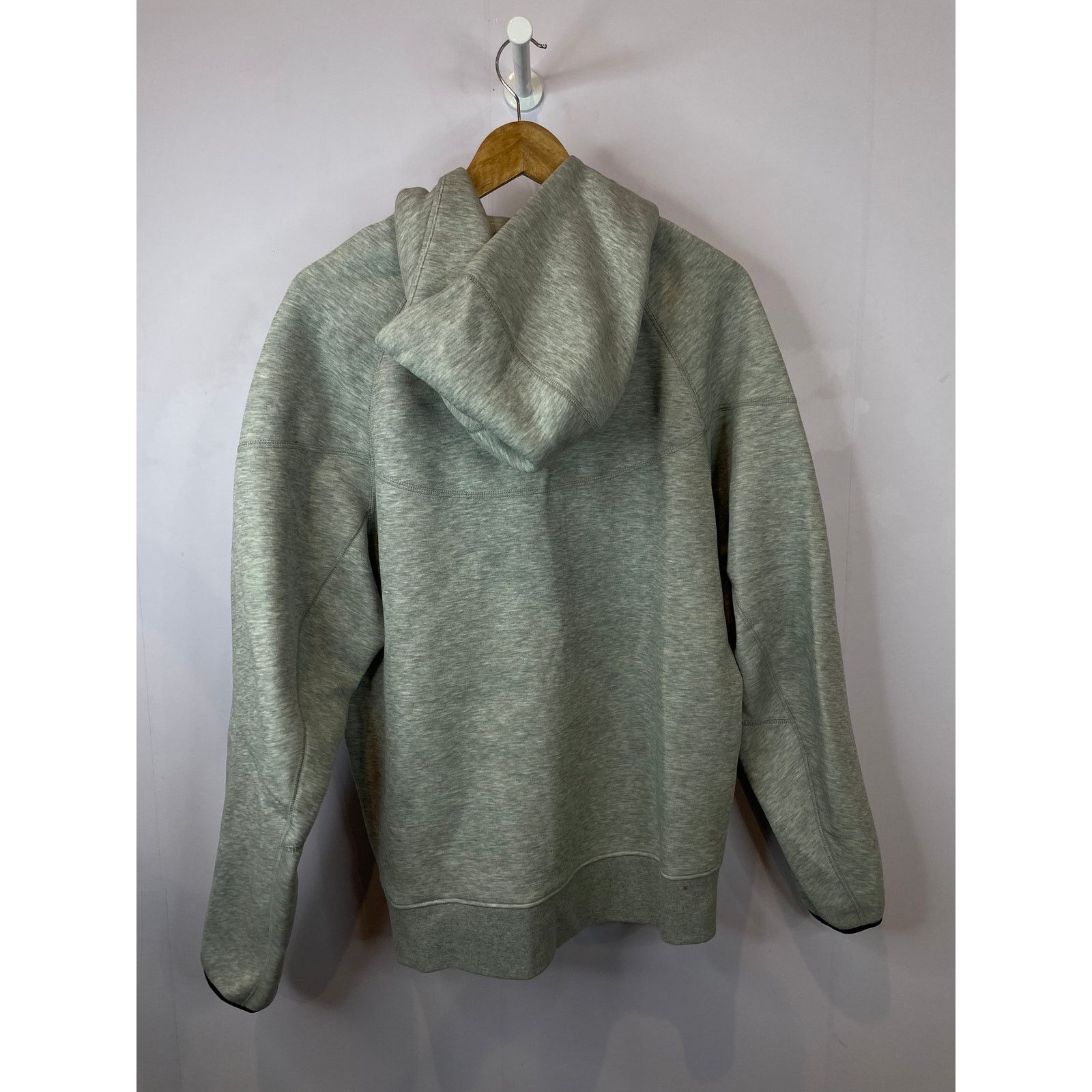 Nike Nike Tech Zip Up Grey Hoodie Size US L / EU 52-54 / 3 - 2 Thumbnail