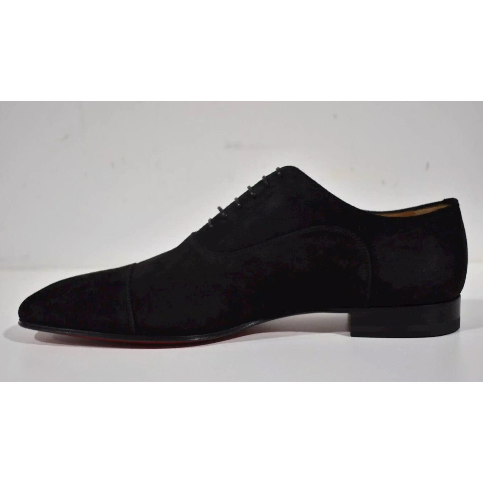 Christian Louboutin Christian Louboutin Suede Lace Up Oxford Dress Loafer 45 12 Size US 12 / EU 45 - 8 Thumbnail