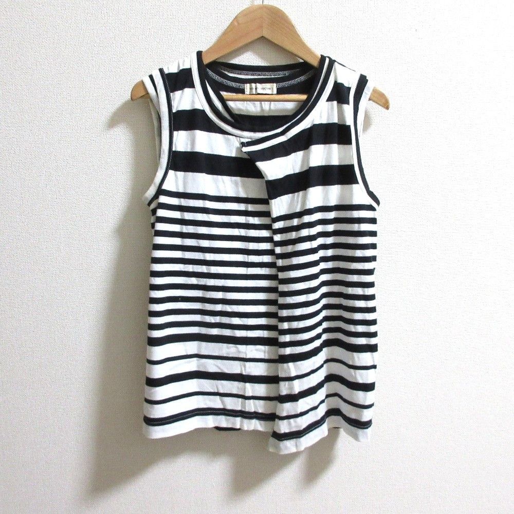 Other Other COMME des GARCONS Border Sleeveless Top Cotton Tops DUTY FREE for USA Size ONE SIZE - 1 Thumbnail