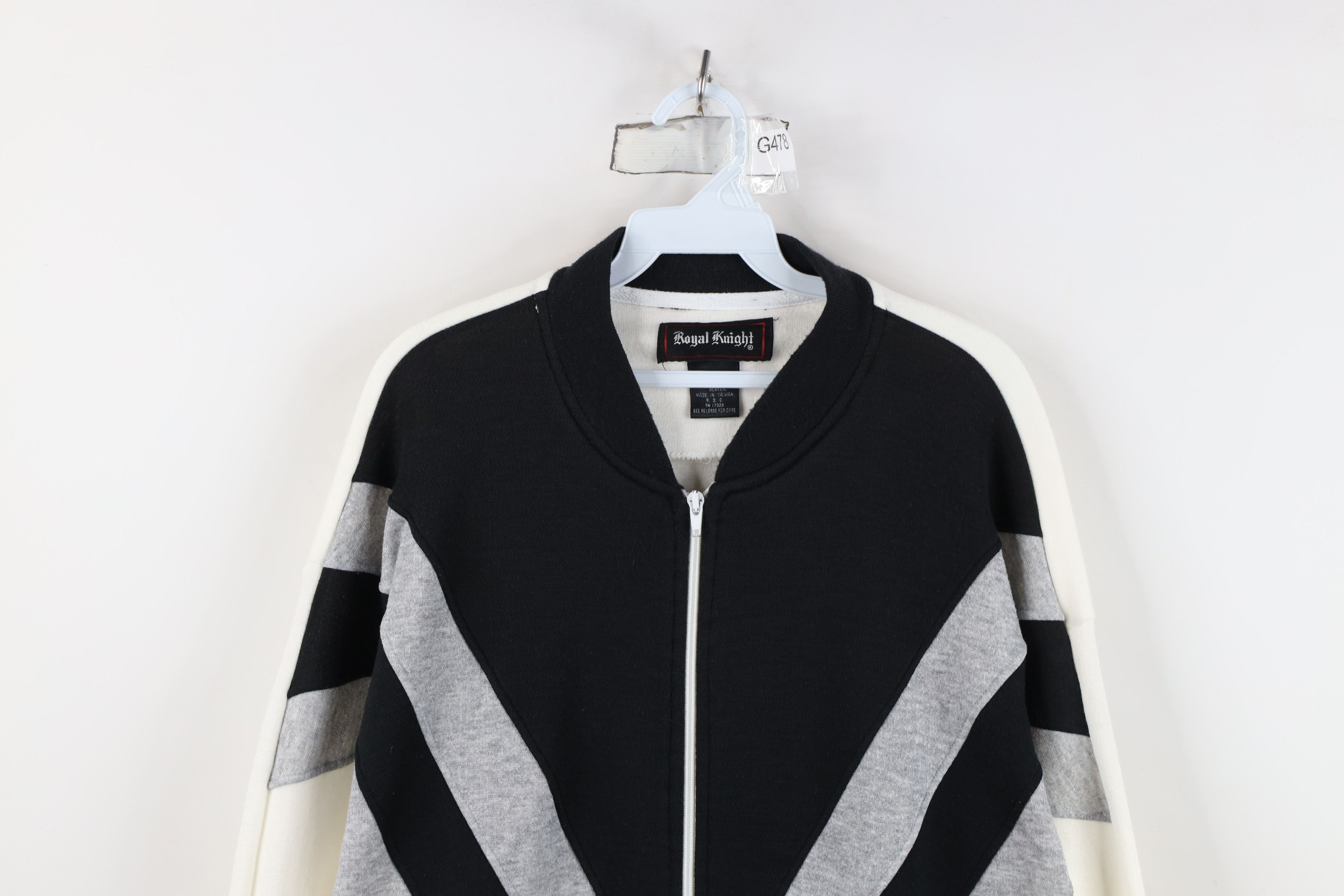 Vintage Vintage 70s 80s Streetwear Triple Knit Tennis Track Jacket Size US XL / EU 56 / 4 - 2 Thumbnail