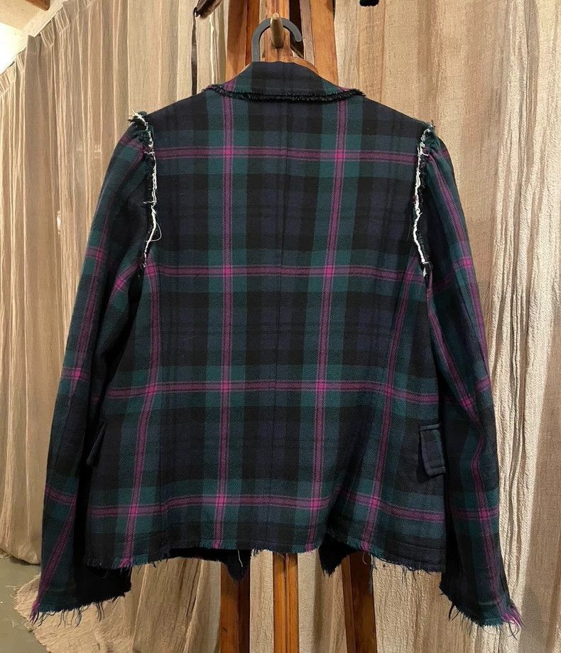 Comme des Garcons Comme Des Garcons Tear raw edge jacket coat Size S / US 4 / IT 40 - 2 Thumbnail