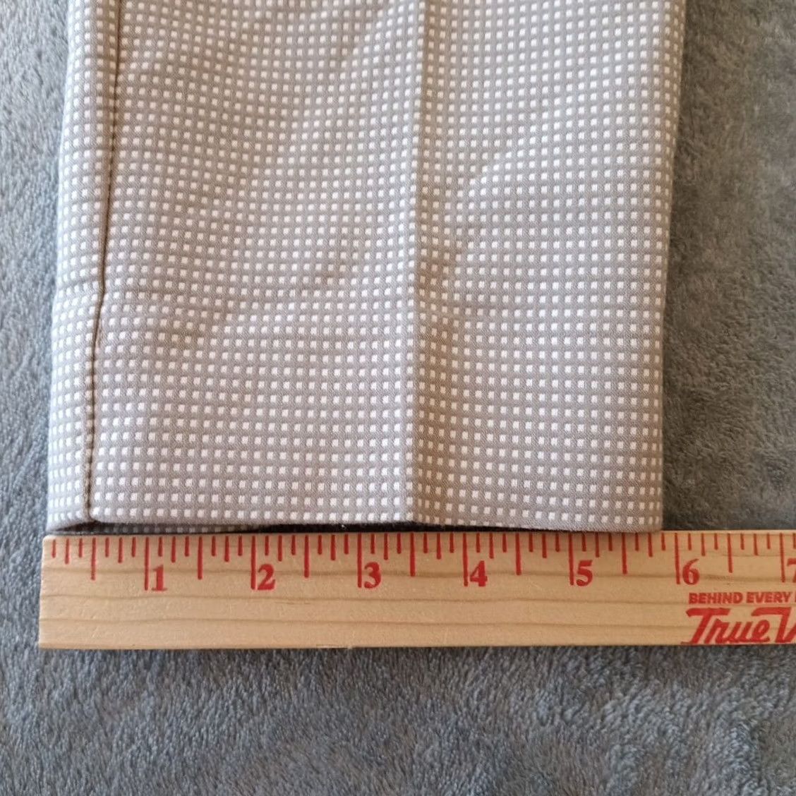 Vintage The Limited Womens Ankle Pants Size 2 Gray Geometric Low Rise 30x25.5 Size 26" / US 2 / IT 38 - 6 Thumbnail