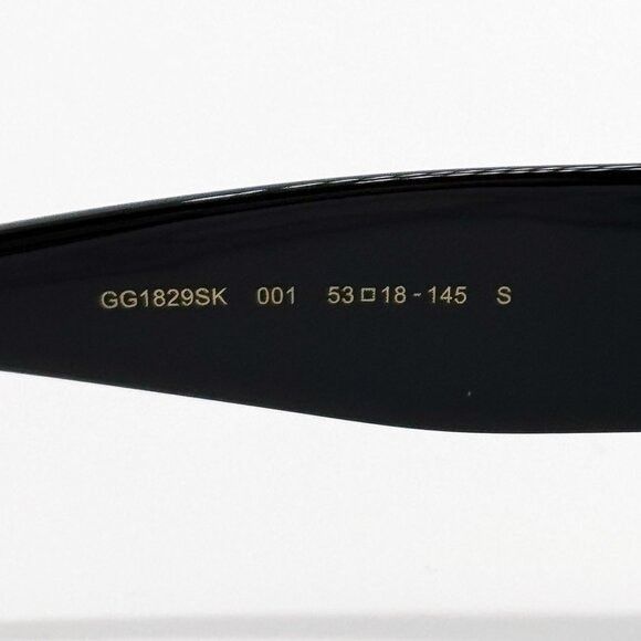 Gucci NEW GUCCI SUNGLASSES GG1829SK 001 BLACK WOMEN EYEWEAR GUCCI Size ONE SIZE - 9 Thumbnail