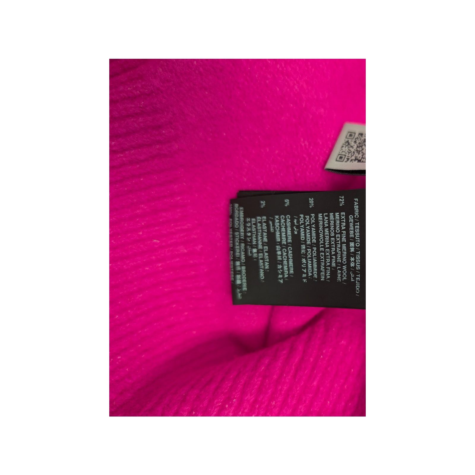 Palm Angels o1rshd1 Basic Logo Sweater in Fuchsia / Black Size US XS / EU 42 / 0 - 18 Thumbnail