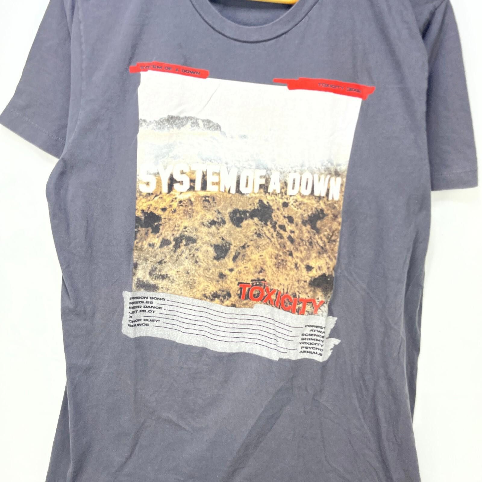 Vintage Vintage System of a Down Toxicity Y2K Band T Shirt Large Size US L / EU 52-54 / 3 - 2 Thumbnail
