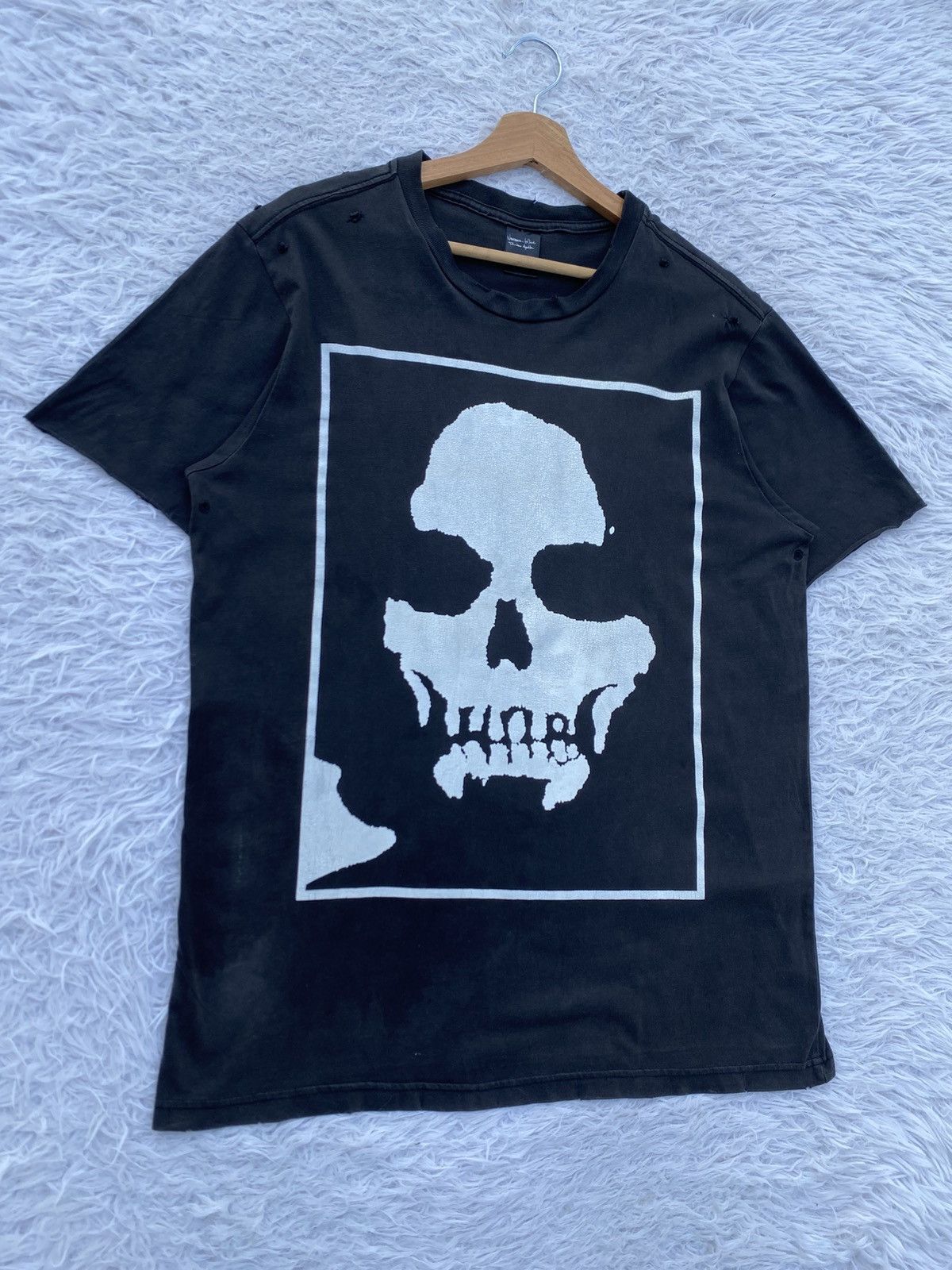 Vintage Rare Vintage Charles Manson Skulls by Number Nine Tshirt Size US L / EU 52-54 / 3 - 2 Thumbnail