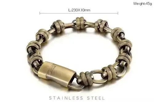 F1lthy Ware Retro Copper Bracelet Size ONE SIZE - 4 Thumbnail