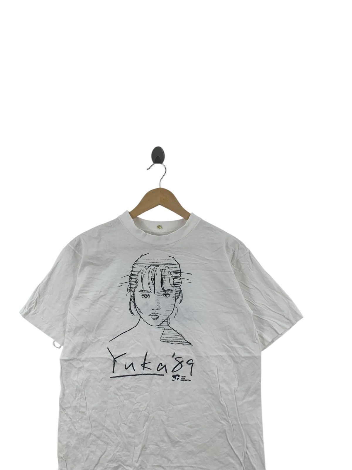 Band Tees Vintage 1989 YUKA ONISHI BRIDGE Album Sukeban Deka Tee Size US S / EU 44-46 / 1 - 2 Thumbnail