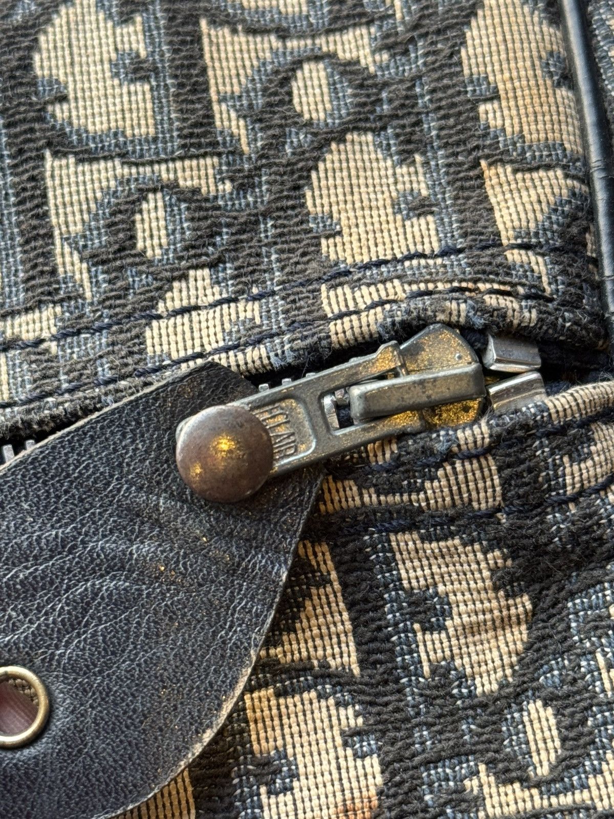 Dior Christian Dior Blue Canvas Bowling Bag Size ONE SIZE - 10 Thumbnail