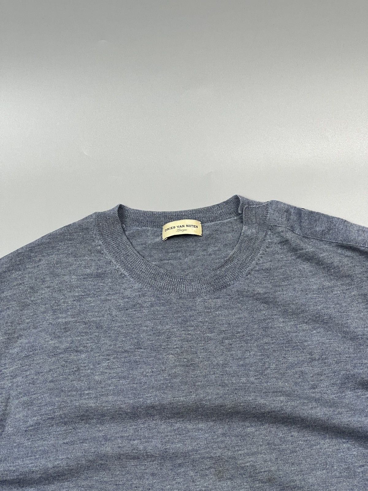 Dries Van Noten Dries Van Noten Crewneck Wool Sweater (Y0468) Size US L / EU 52-54 / 3 - 3 Thumbnail