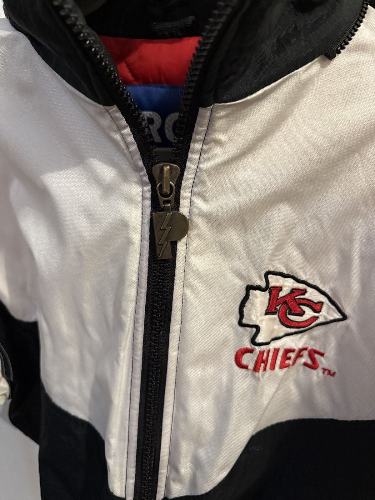 Pro Player × Vintage Vintage Kansas City Chiefs Pro Player Coat 90s Size US S / EU 44-46 / 1 - 4 Thumbnail