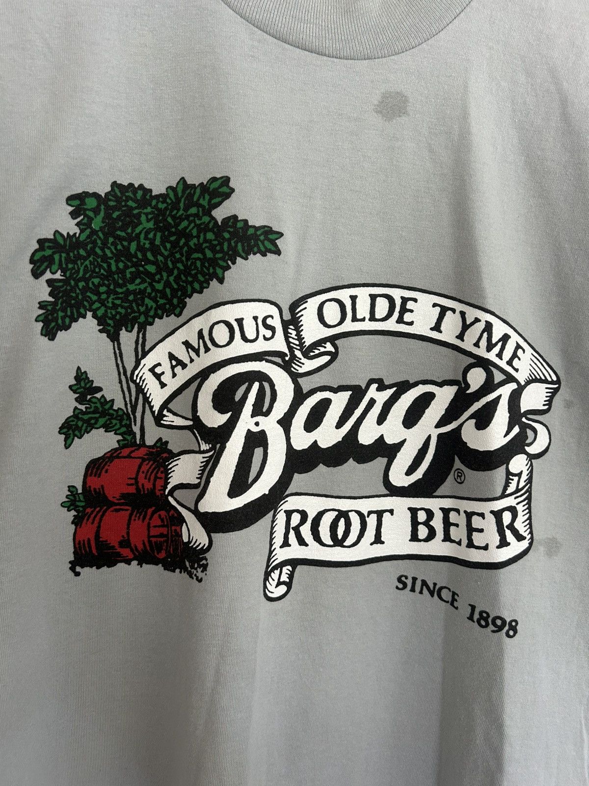 Vintage Vintage Barq’s Root Beer Logo Graphic T-shirt Size US L / EU 52-54 / 3 - 2 Thumbnail