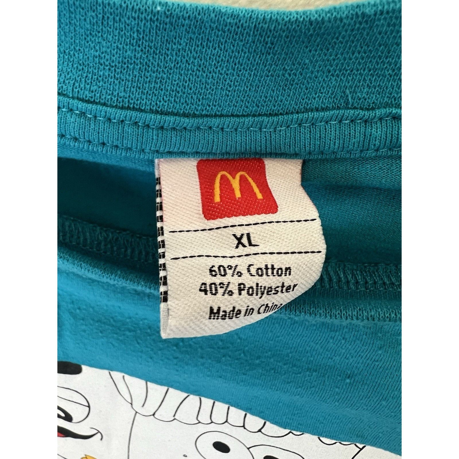 Other McDonald’s Employee Crew T-Shirt Size XL Happy Meal McNugget Size US XL / EU 56 / 4 - 7 Thumbnail