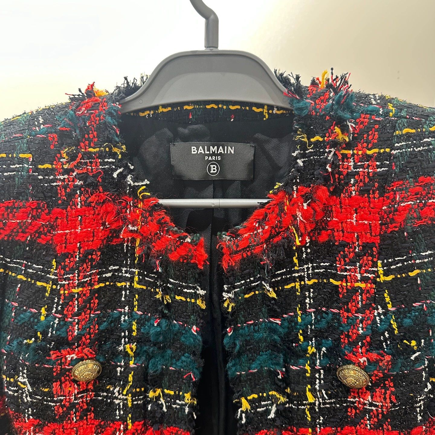Balmain Balmain mar91 tweed Coco style blazer 38 Size XS / US 0-2 / IT 36-38 - 3 Thumbnail