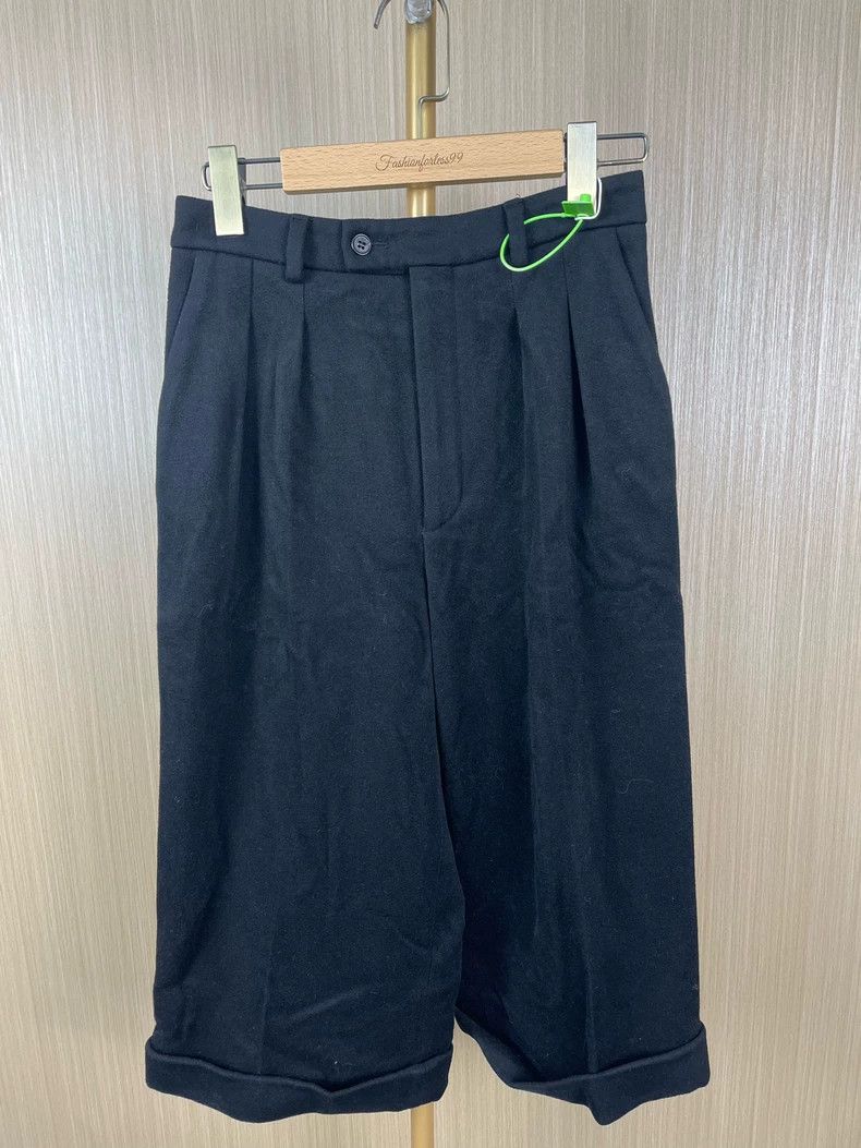 Saint Laurent Paris Saint Laurent Black Wide-Leg Pants 36 Size US 36 / EU 52 - 1 Thumbnail