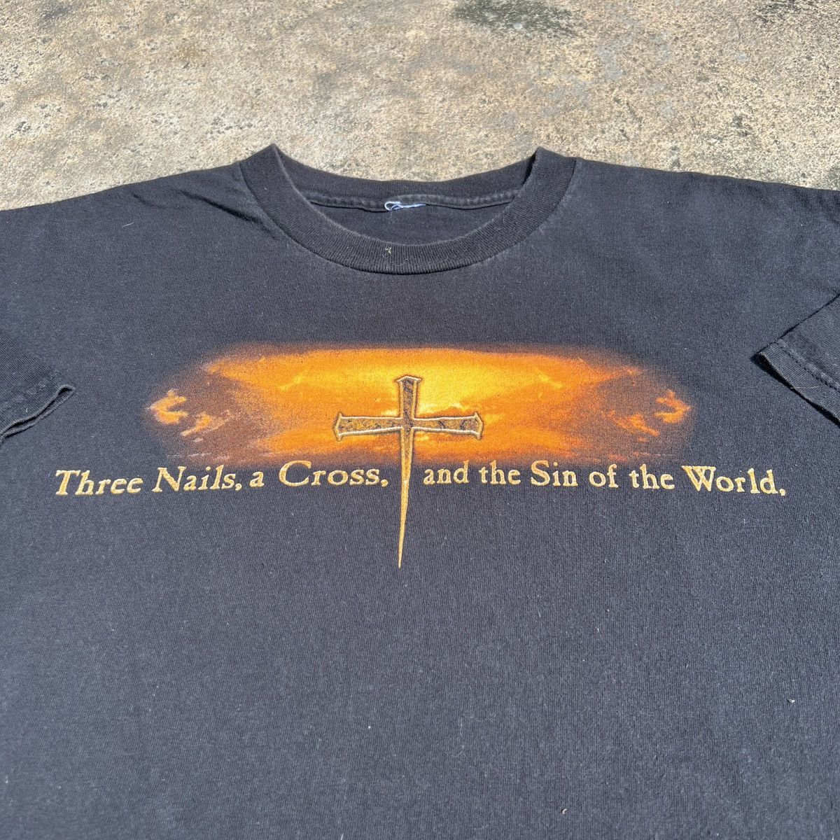 Vintage Vintage Y2K The Savior Jesus God Holy Bible Tee XL Size US XL / EU 56 / 4 - 5 Thumbnail
