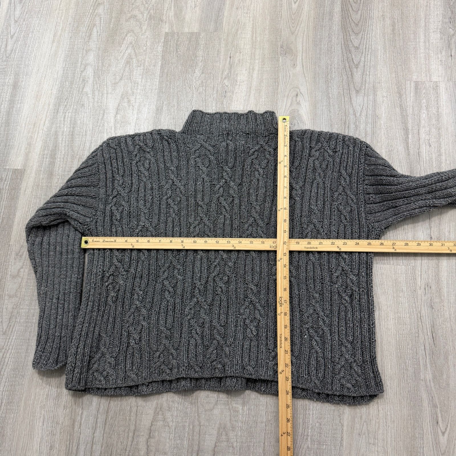 Vintage Vintage Rey Wear Chunky Knit Sweater Women M/L Hand Knit Size L / US 10 / IT 46 - 7 Thumbnail