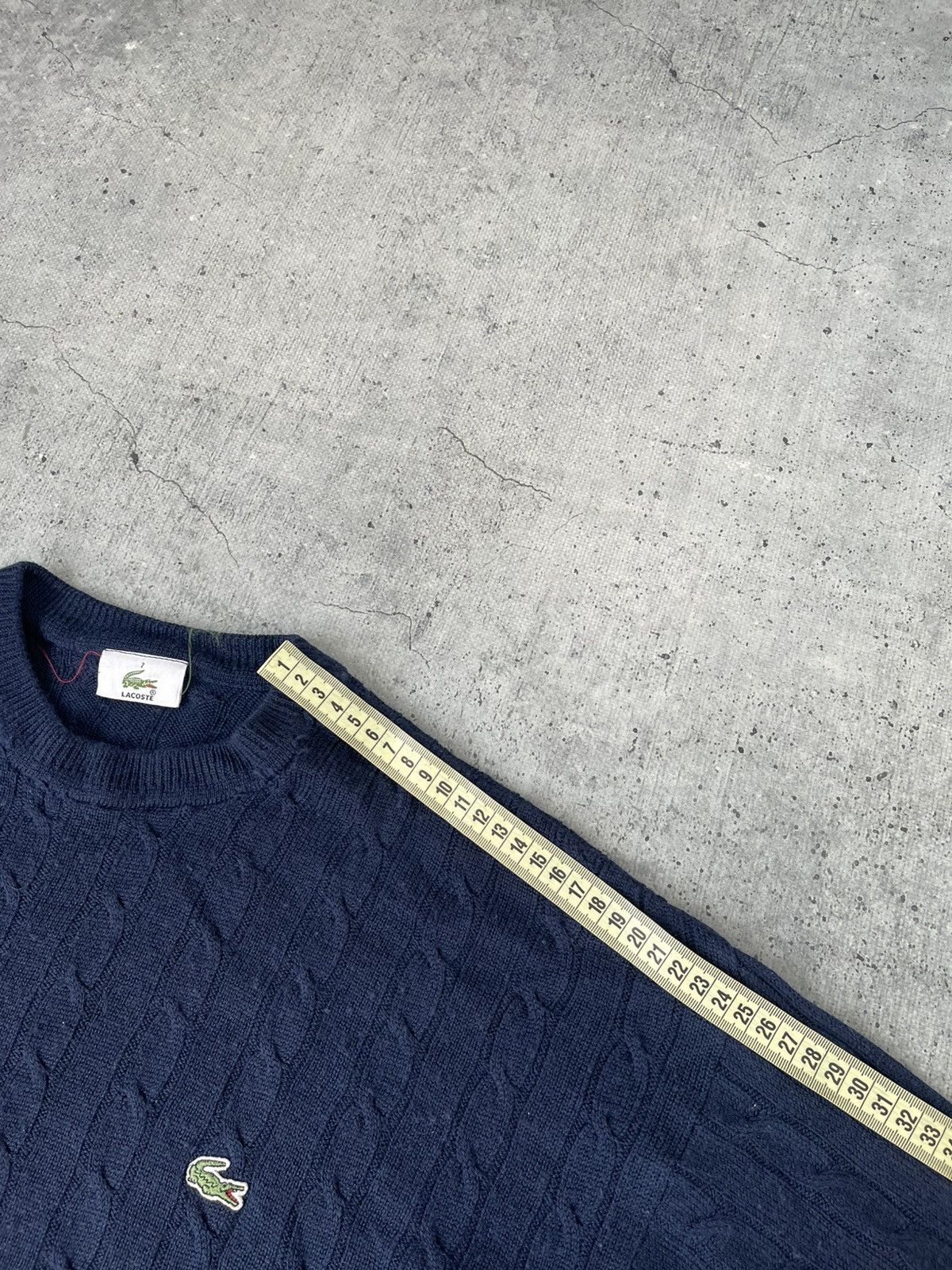 Lacoste Vintage 90s Lacoste Knite Wool Sweater Size US XL / EU 56 / 4 - 7 Thumbnail