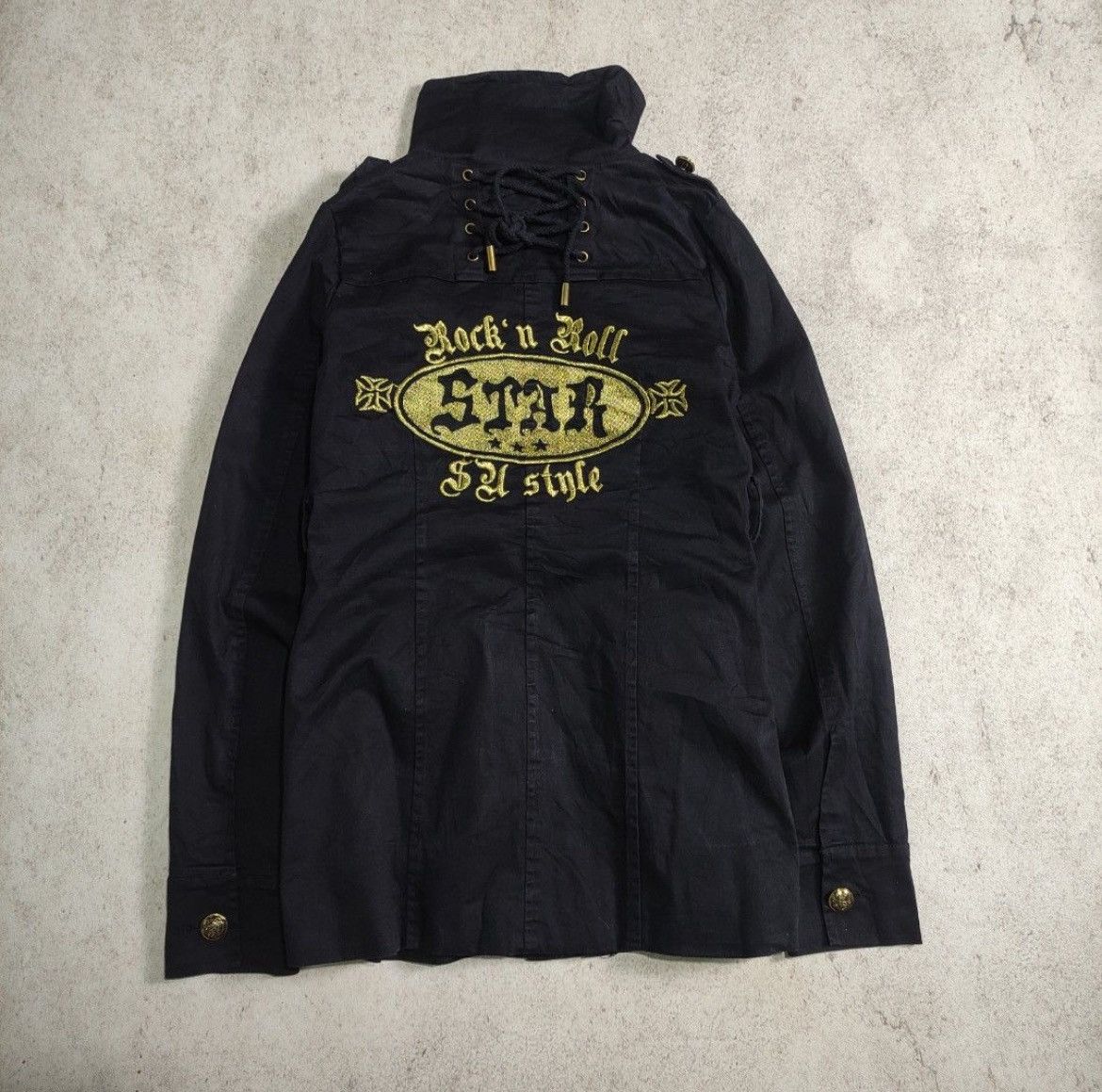 If Six Was Nine × Japanese Brand × Le Grande Bleu (L.G.B.) Japanese Bondage Jacket Size US M / EU 48-50 / 2 - 7 Thumbnail