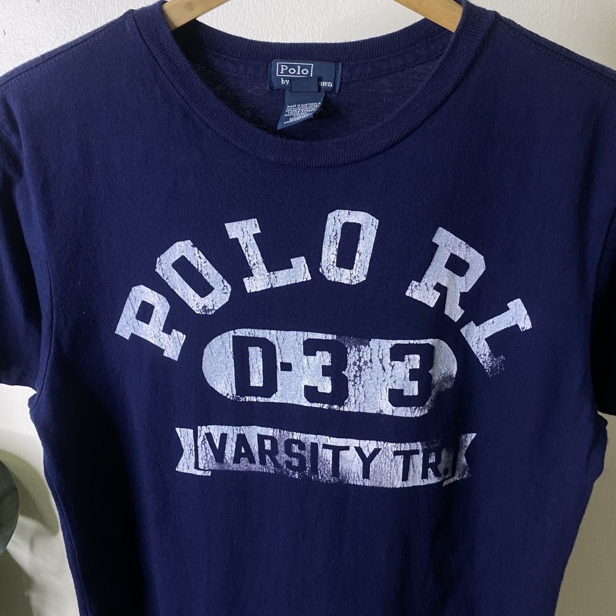 Polo Ralph Lauren Vintage Y2K Polo RL Varsity T Shirt Size US S / EU 44-46 / 1 - 2 Thumbnail