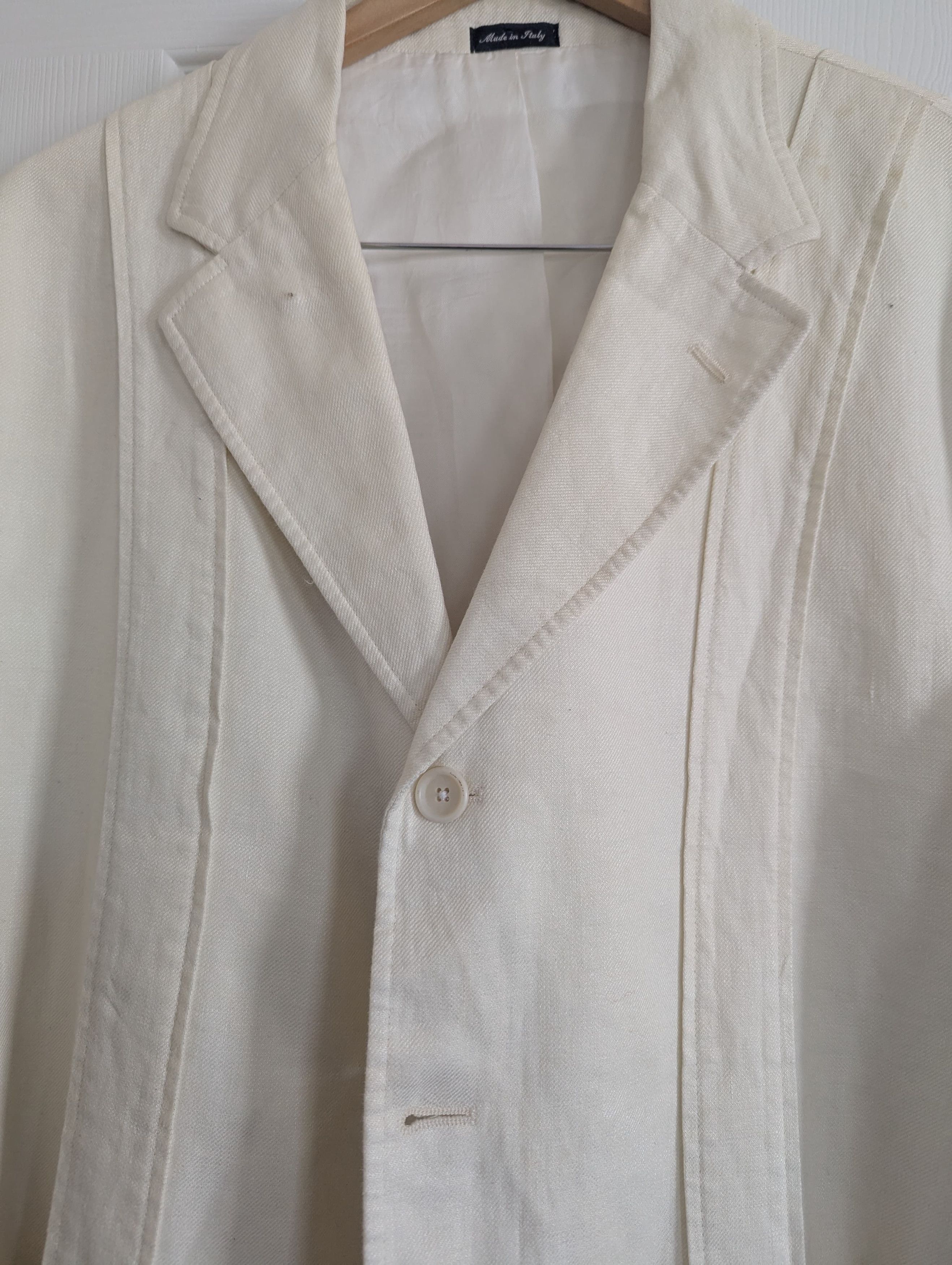 Polo Ralph Lauren Vintage Italian Linen Jacket Size 44L - 10 Thumbnail