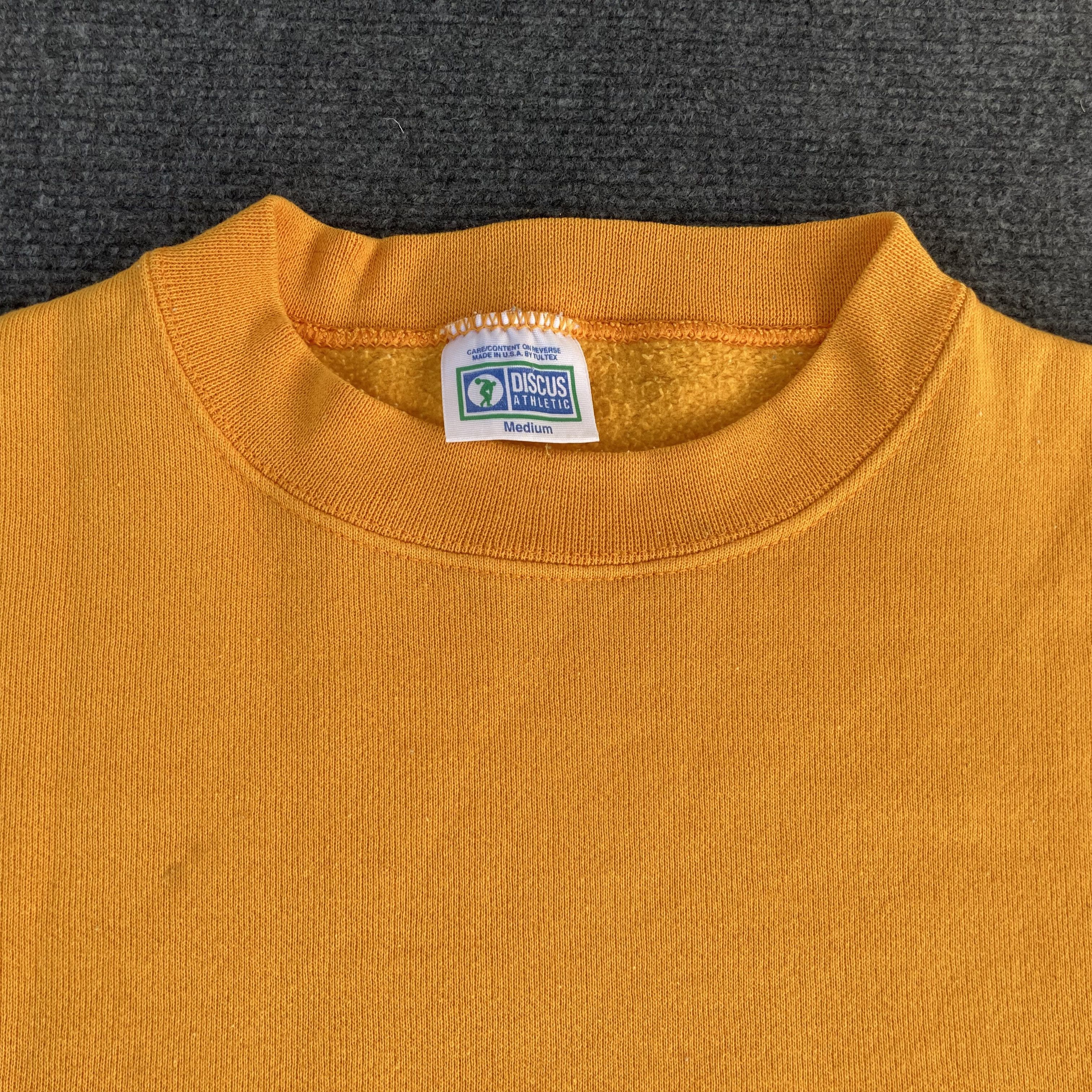 Russell Athletic × Vintage Vtg Russell Plain Sweatshirt Size M Hip Hop Sweatshirt Size US M / EU 48-50 / 2 - 2 Thumbnail
