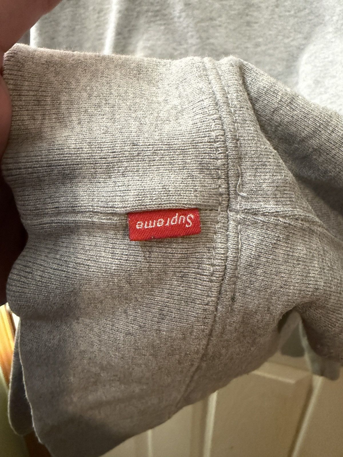 Supreme Supreme Eyelet Hooded Sweatshirt SS20 Gray Size XL Size US XL / EU 56 / 4 - 5 Thumbnail