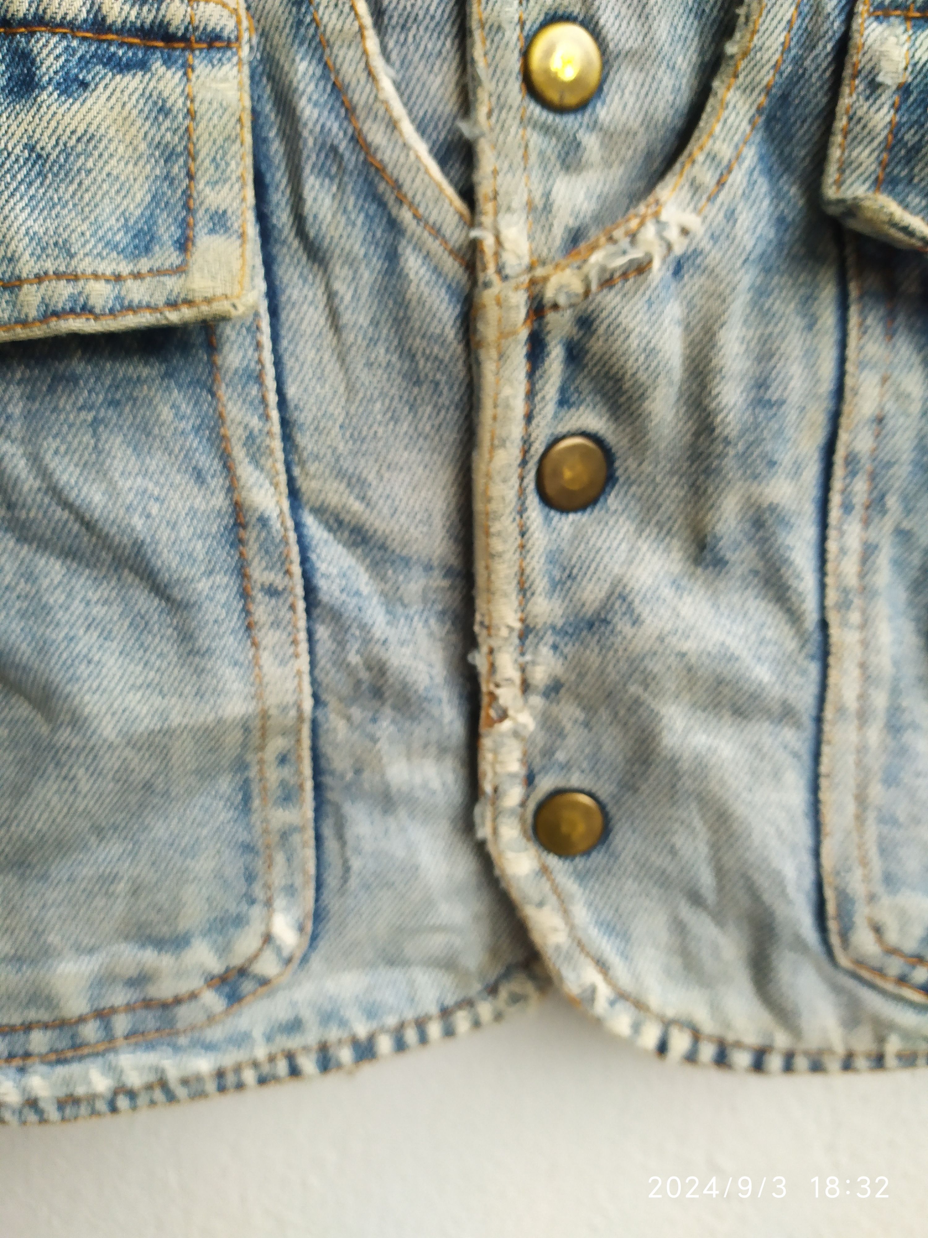Japanese Brand × Vintage Japanese Y.OM club jeans vest Size US M / EU 48-50 / 2 - 5 Thumbnail