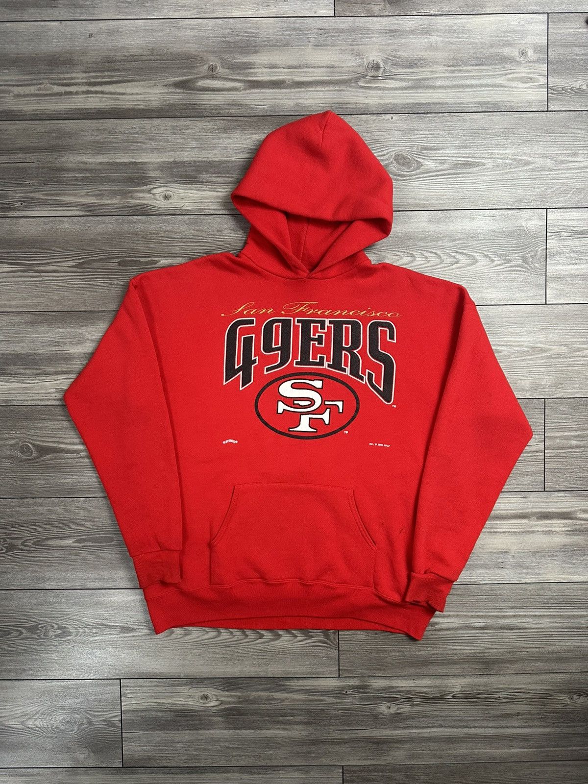 NFL × Nutmeg × Vintage Vintage San Fransisco 49ers Nutmeg Hoodie Size US L / EU 52-54 / 3 - 1 Thumbnail
