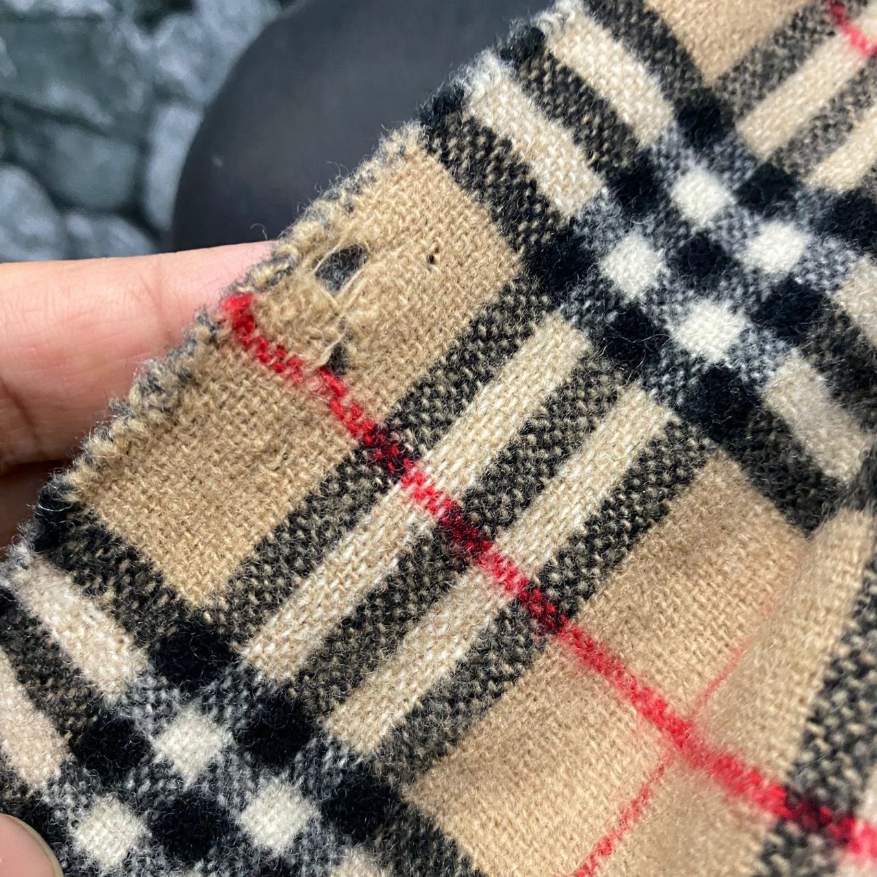 Burberry Prorsum Vintage 90s Burberry Exclusive by Scotland Scarf Size ONE SIZE - 11 Thumbnail