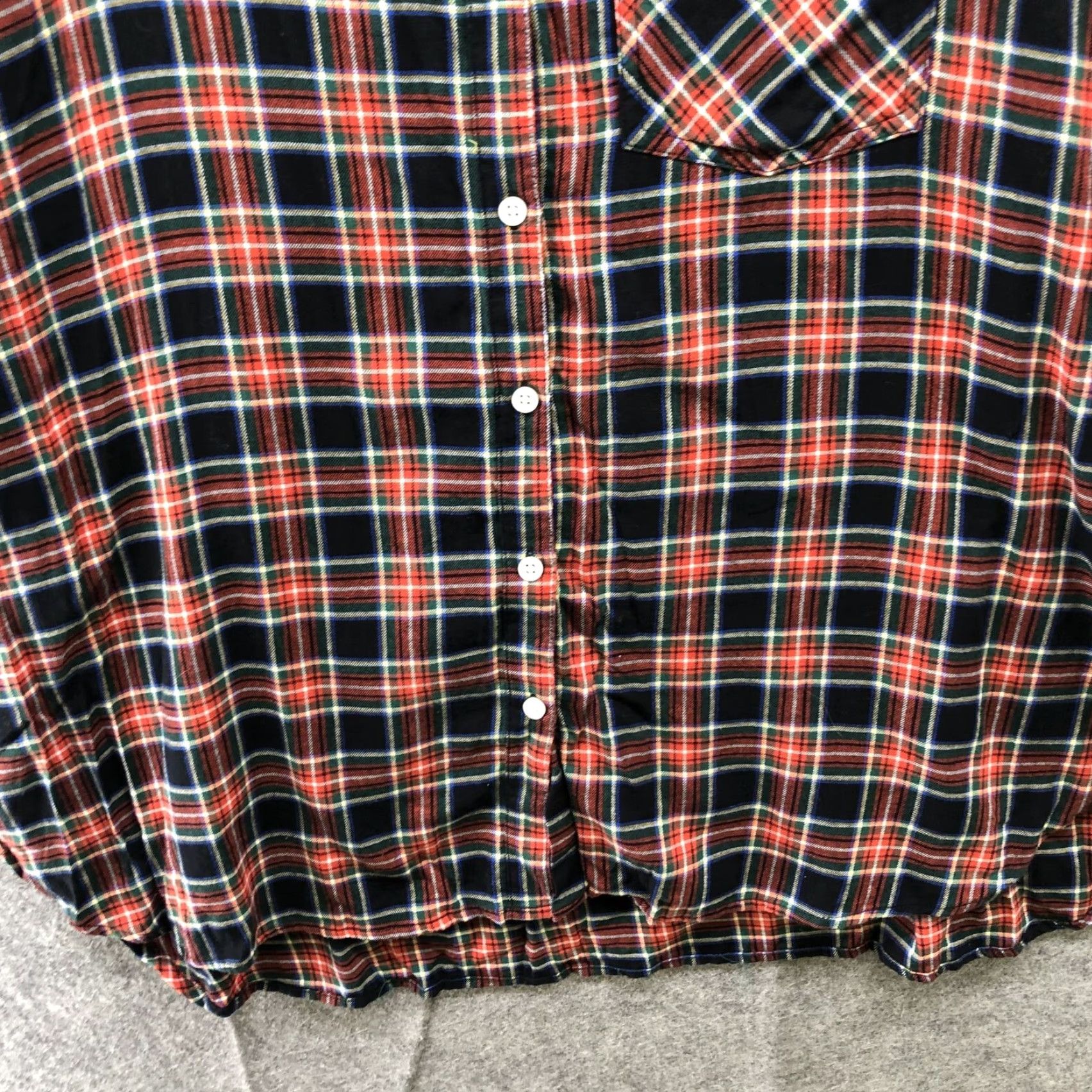 Old Navy Old Navy Flannel Shirt Womens XXL Relaxed Classic Scotch Plaid Red Shirt Size XXL / US 16-18 / IT 52-54 - 4 Thumbnail