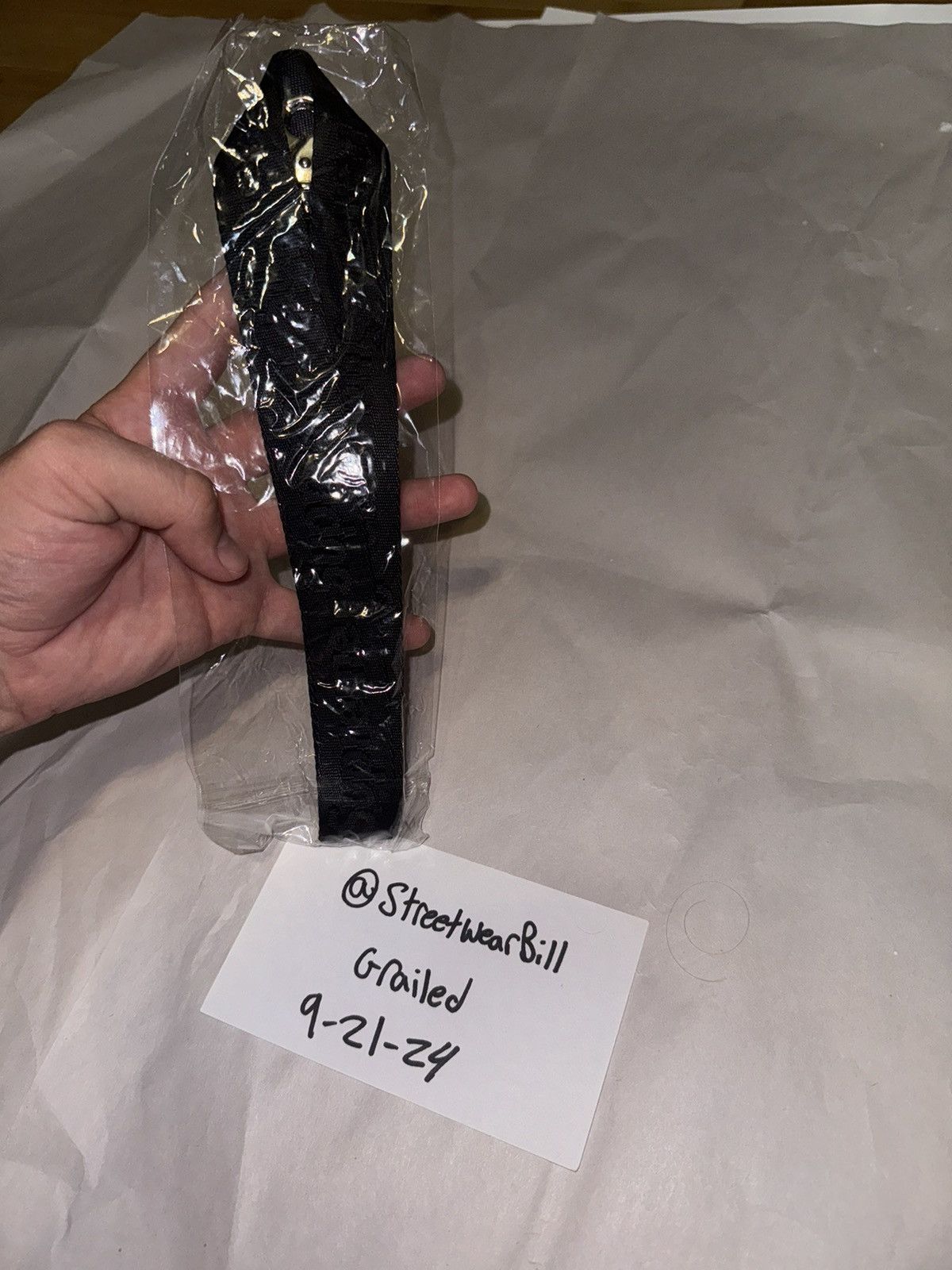Supreme Supreme embossed black lanyard Size ONE SIZE - 4 Thumbnail