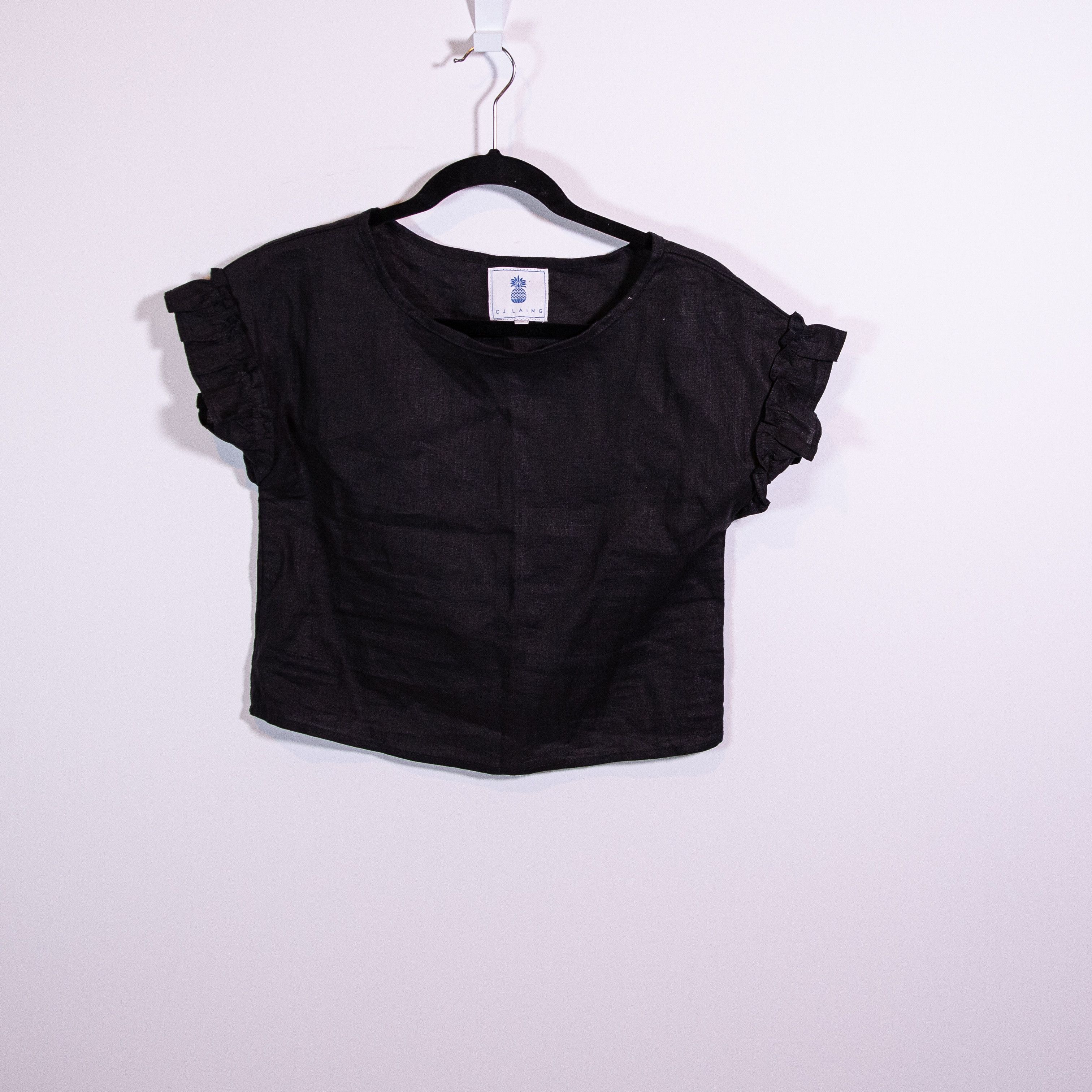 Other CJ Laing Linen Lightweight Ruffle Short Size XS / US 0-2 / IT 36-38 - 1 Thumbnail