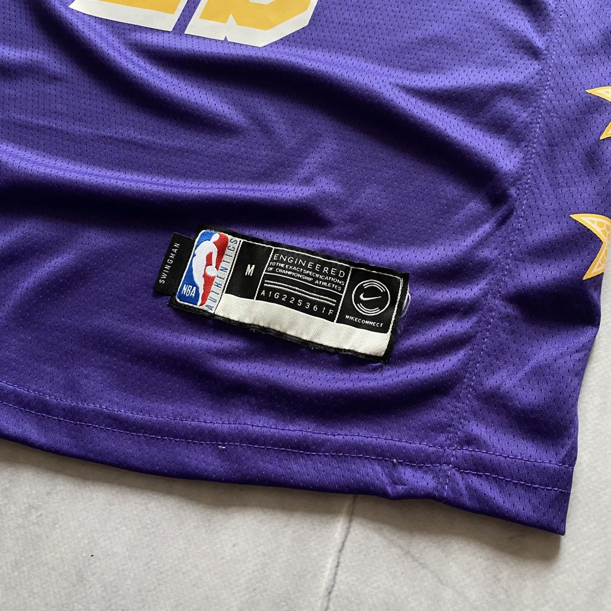 NBA × Nike × Vintage Nike NBA Los Angeles Lakers All Star LeBron James 23 Jersey Size US M / EU 48-50 / 2 - 6 Thumbnail