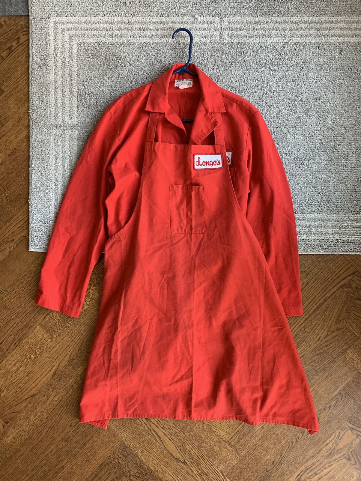 Vintage 80s Vintage Matching Set Double Jacket Lab Chore Work Trench Size US M / EU 48-50 / 2 - 6 Thumbnail