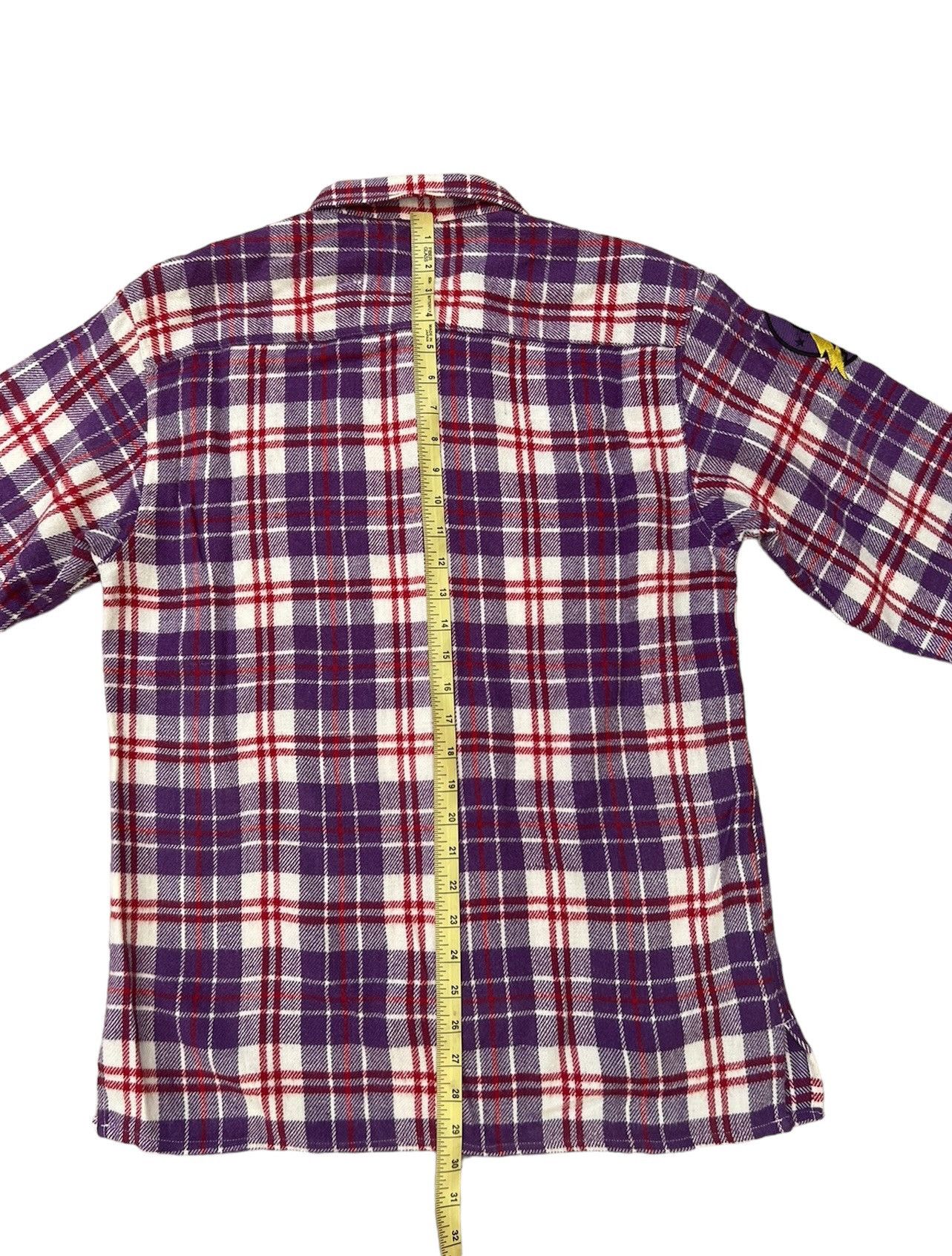 ANDSUNS Japan Brand Andsuns Patches Double Pocket Flannel Shirt Size US M / EU 48-50 / 2 - 5 Thumbnail