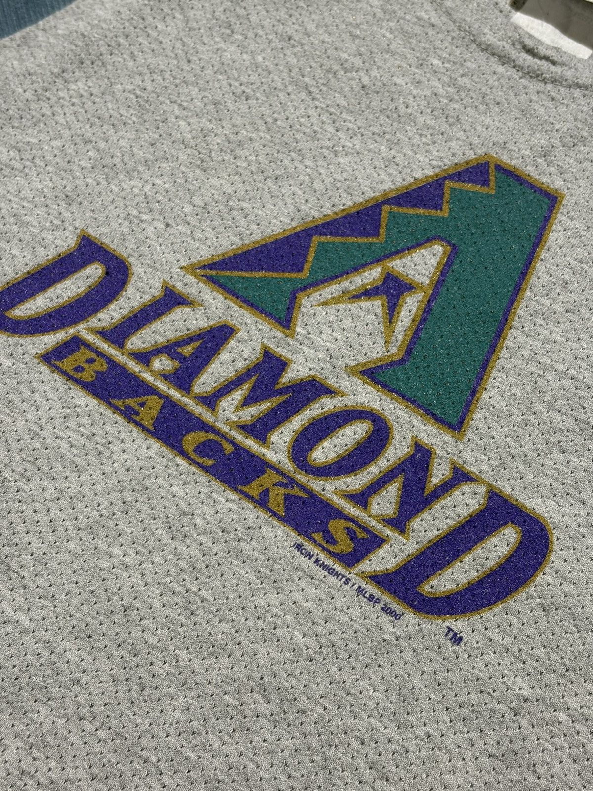 Vintage Rare Pro Edge VTG 2000s MLB Diamondbacks Gray Tank Size US L / EU 52-54 / 3 - 3 Thumbnail