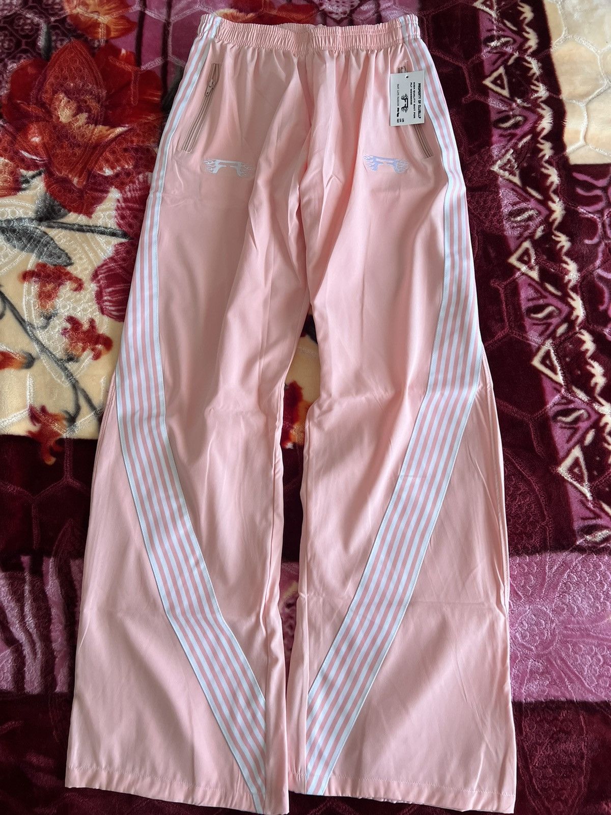 Club Live Life Fast (LLF) Pink Running Man Tracks Size XL